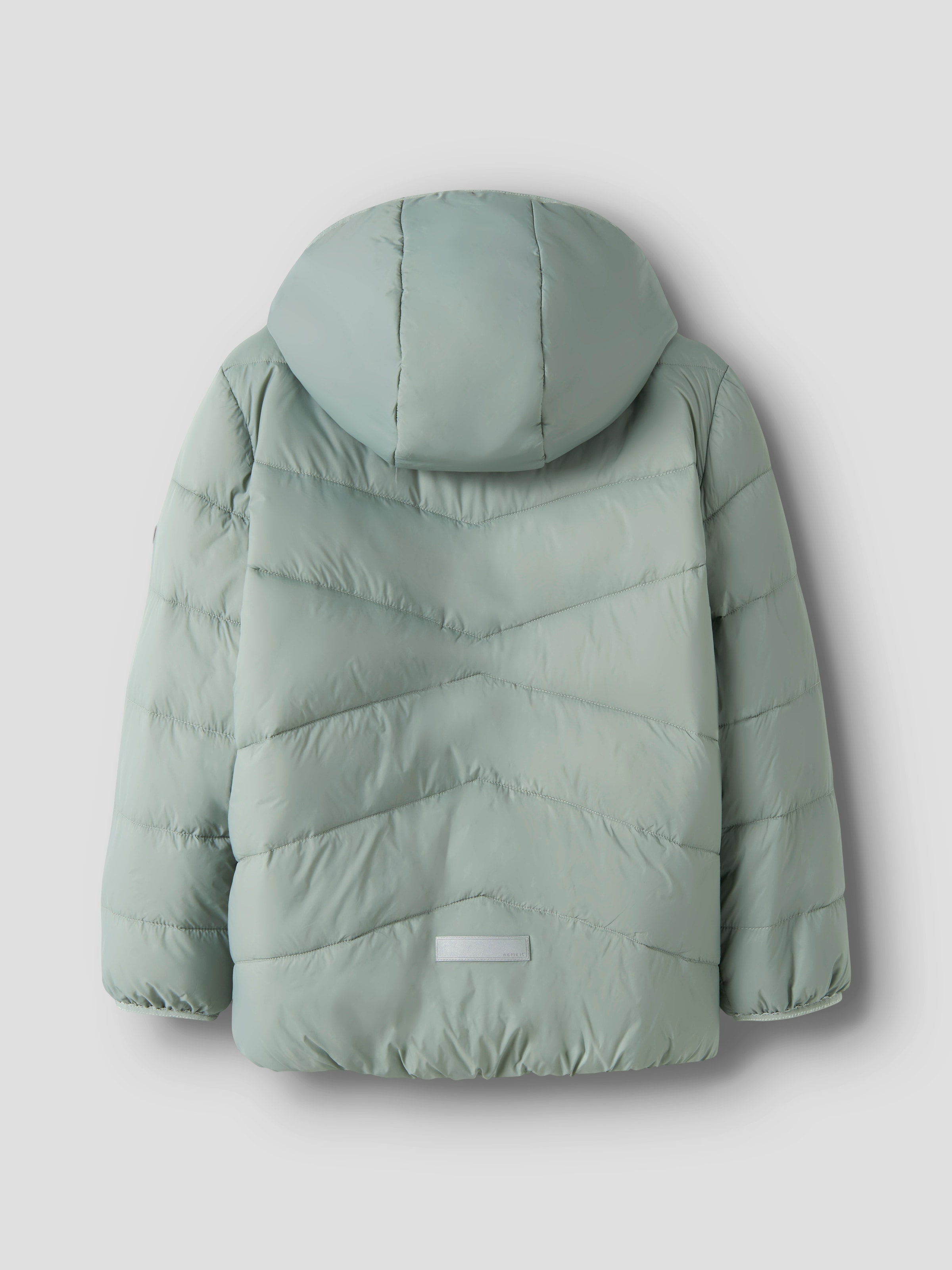 Name It Steppjacke »NKFMARBLE JACKET PB1« mit Kapuze Kunstfaser