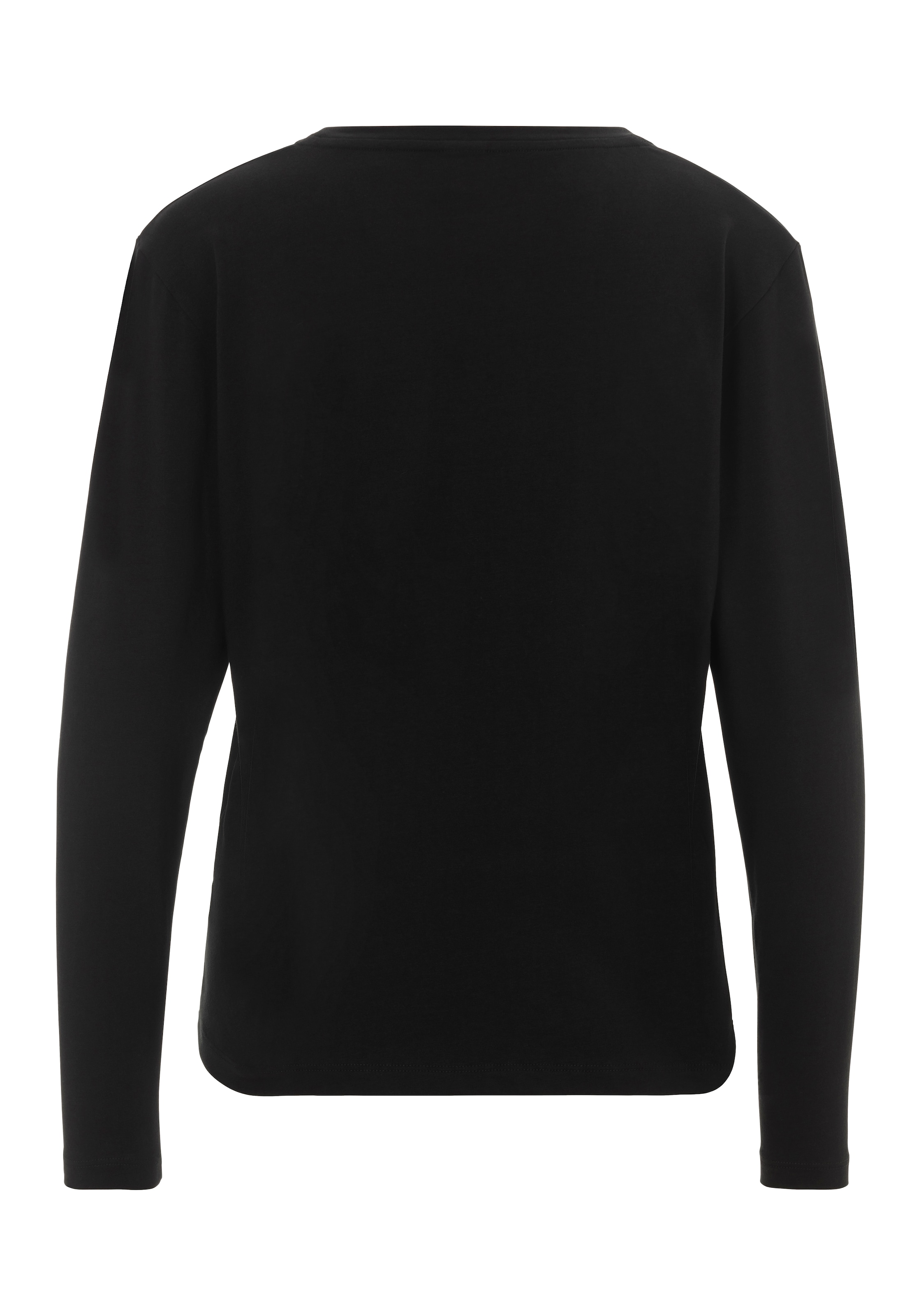 BOSS Langarmshirt, mit Rundhalsausschnitt