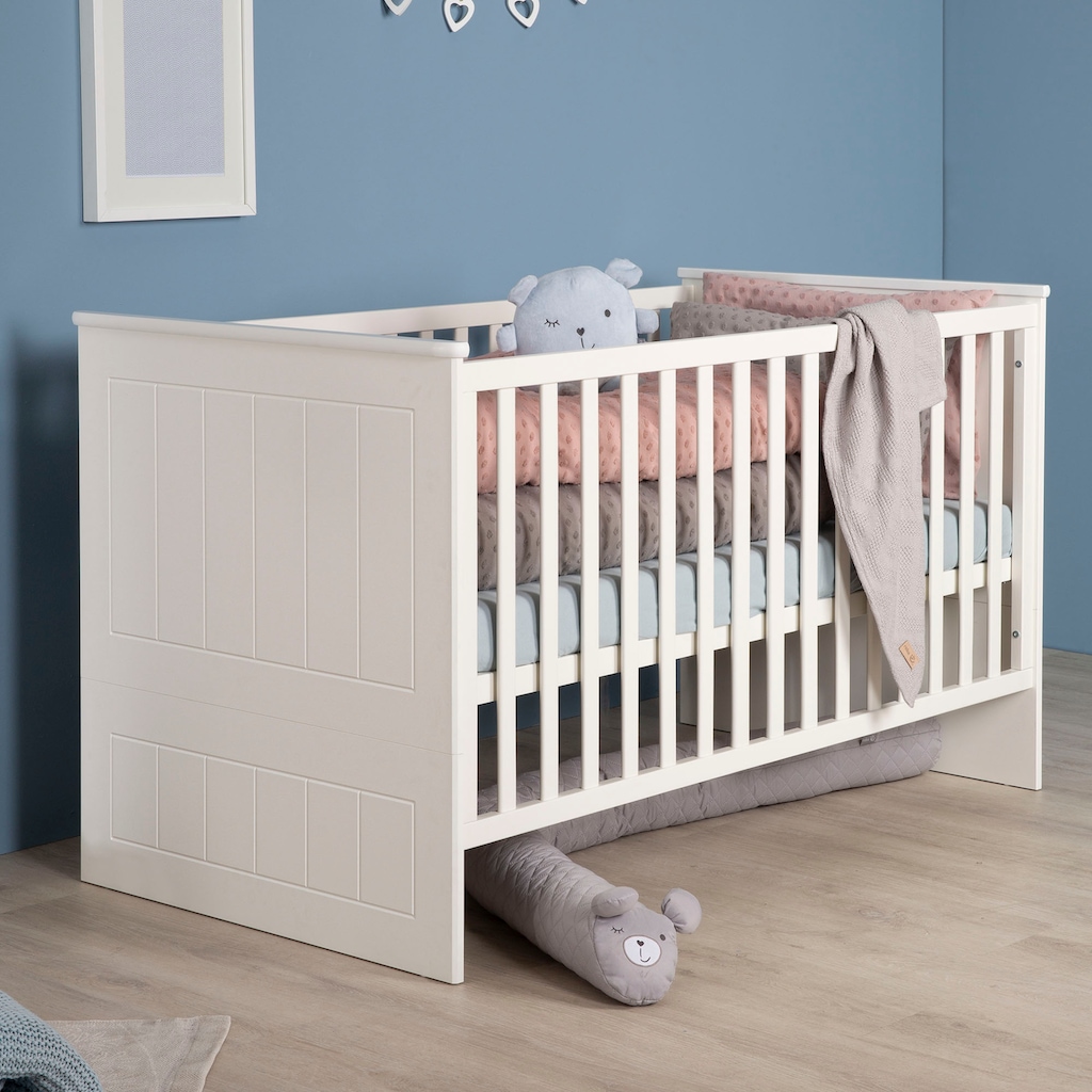 roba® Babymöbel-Set »Sylt«, (Spar-Set, 2 St., Kinderbett, Wickelkommode)