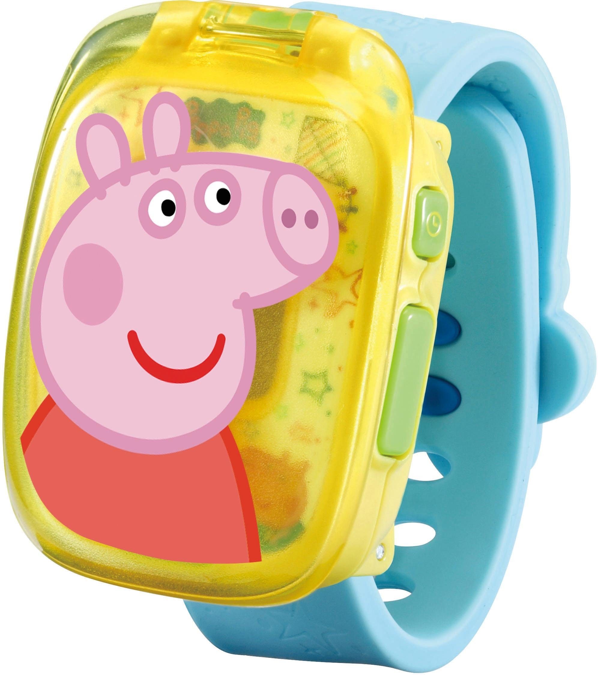 Vtech® Lernspielzeug »Peppa Pig, Peppas Lernuhr blau«