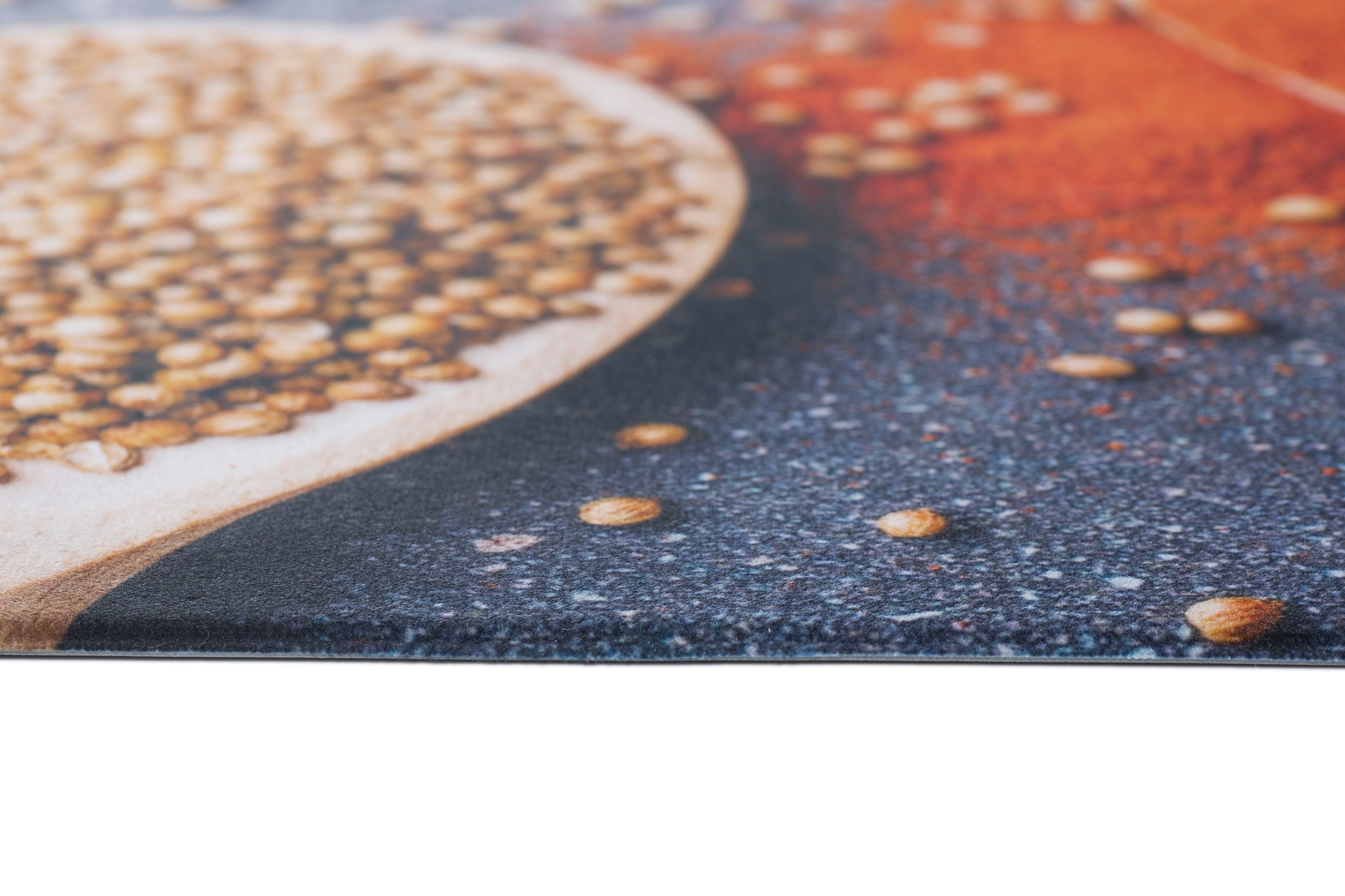 Andiamo Läufer »Kitchen«, rechteckig, 3 mm Höhe, Vinyl-Küchenläufer, moderne Küchenmotive, Pasta, Gewürze, Kaffee