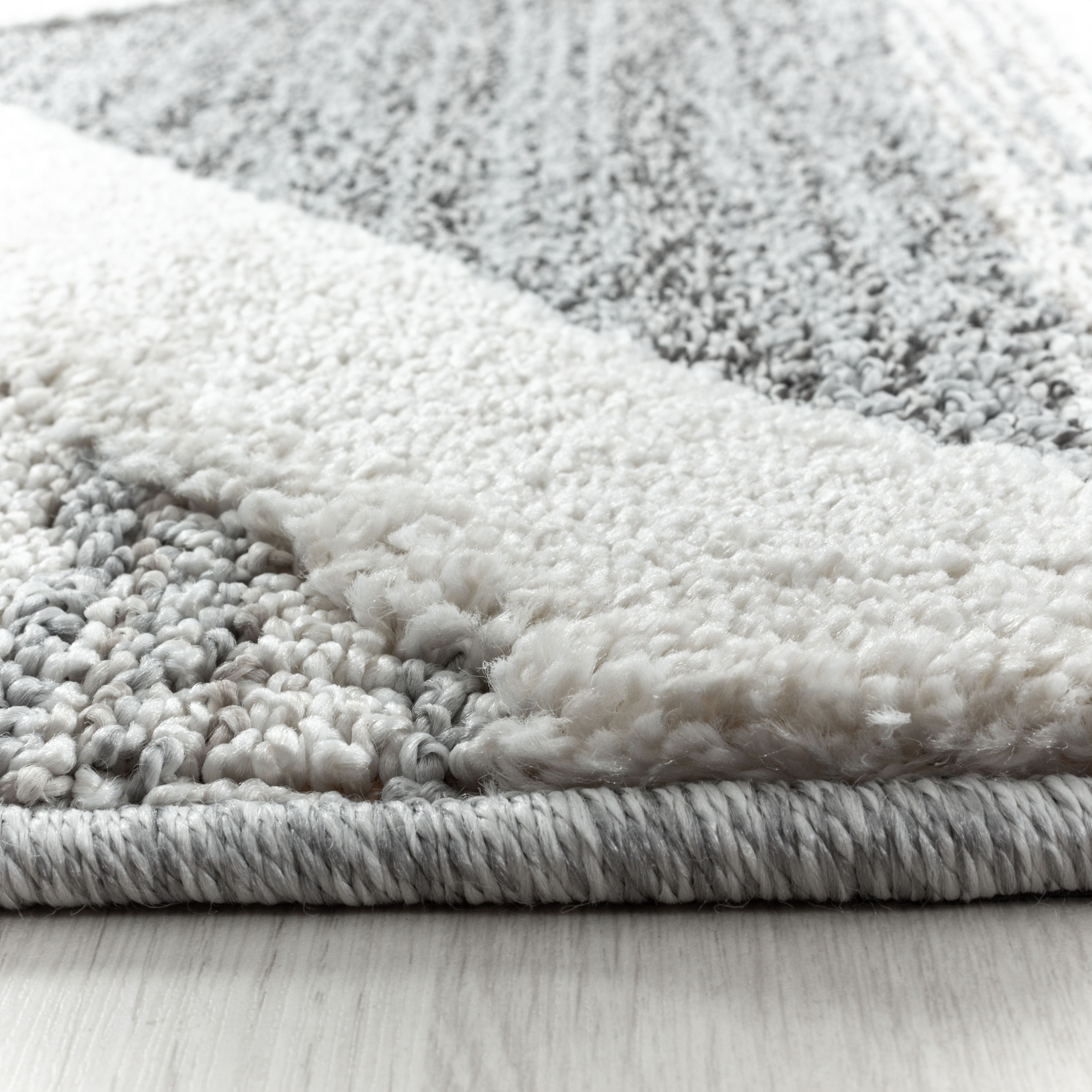 Ayyildiz Teppiche Teppich »PISA 4709«, rechteckig, 20 mm Höhe, Läufer, auch rund, Hoch Tief Struktur, Wohnzimmer, Schlafzimmer