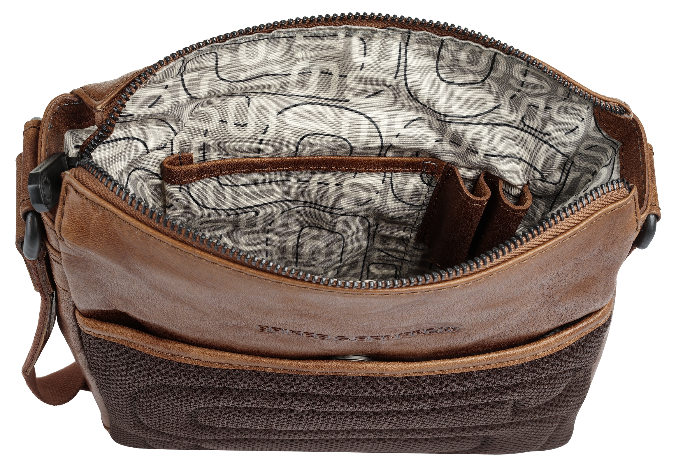 Spikes & Sparrow Umhängetasche echt Leder