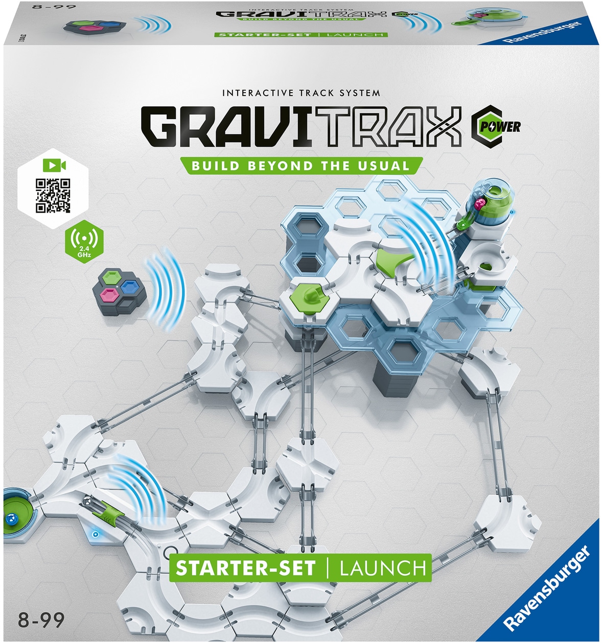 Ravensburger Kugelbahn-Bausatz »GraviTrax Power Starter-Set Launch«, Made in Europe