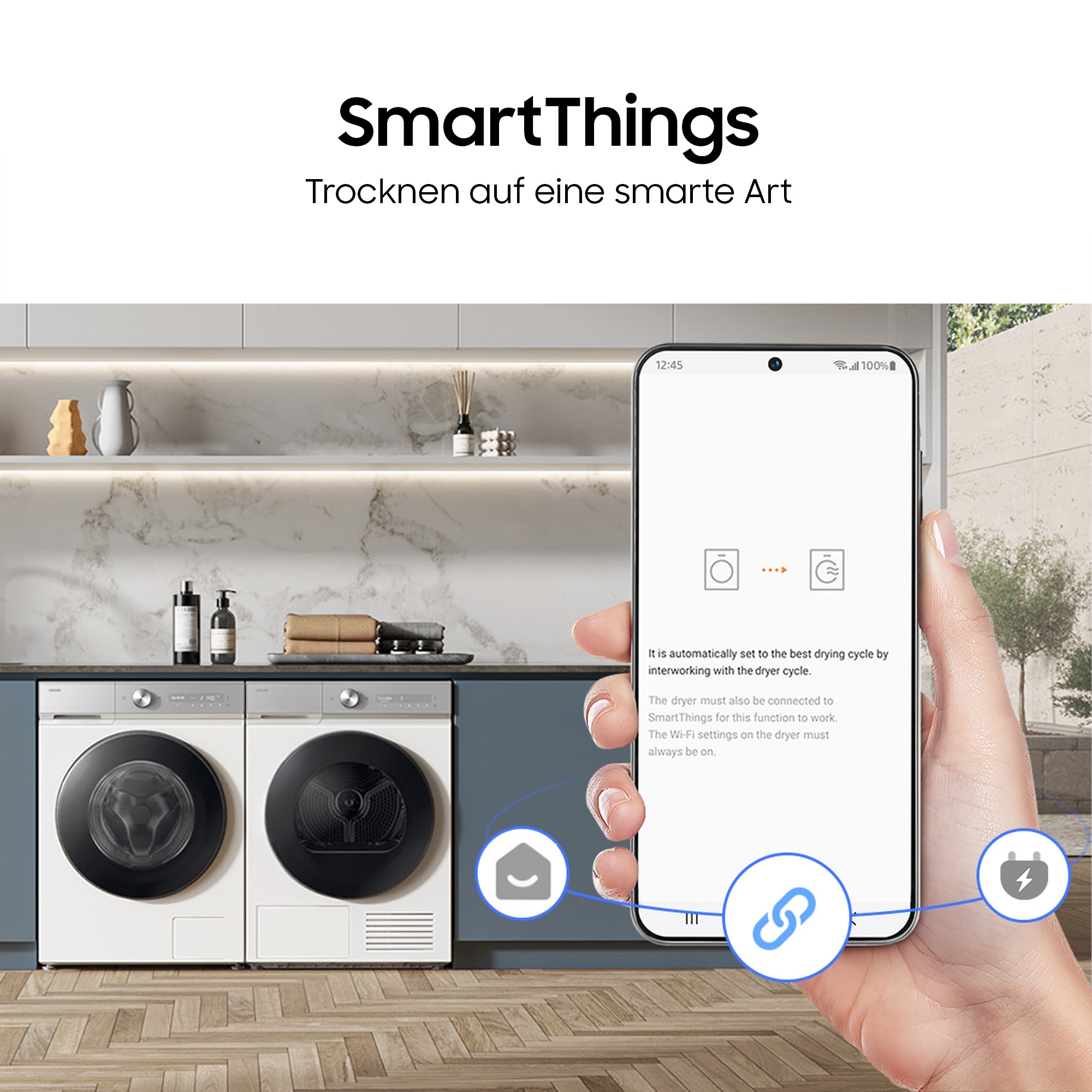 Samsung Wärmepumpentrockner »DV80DG52B0TEEG«