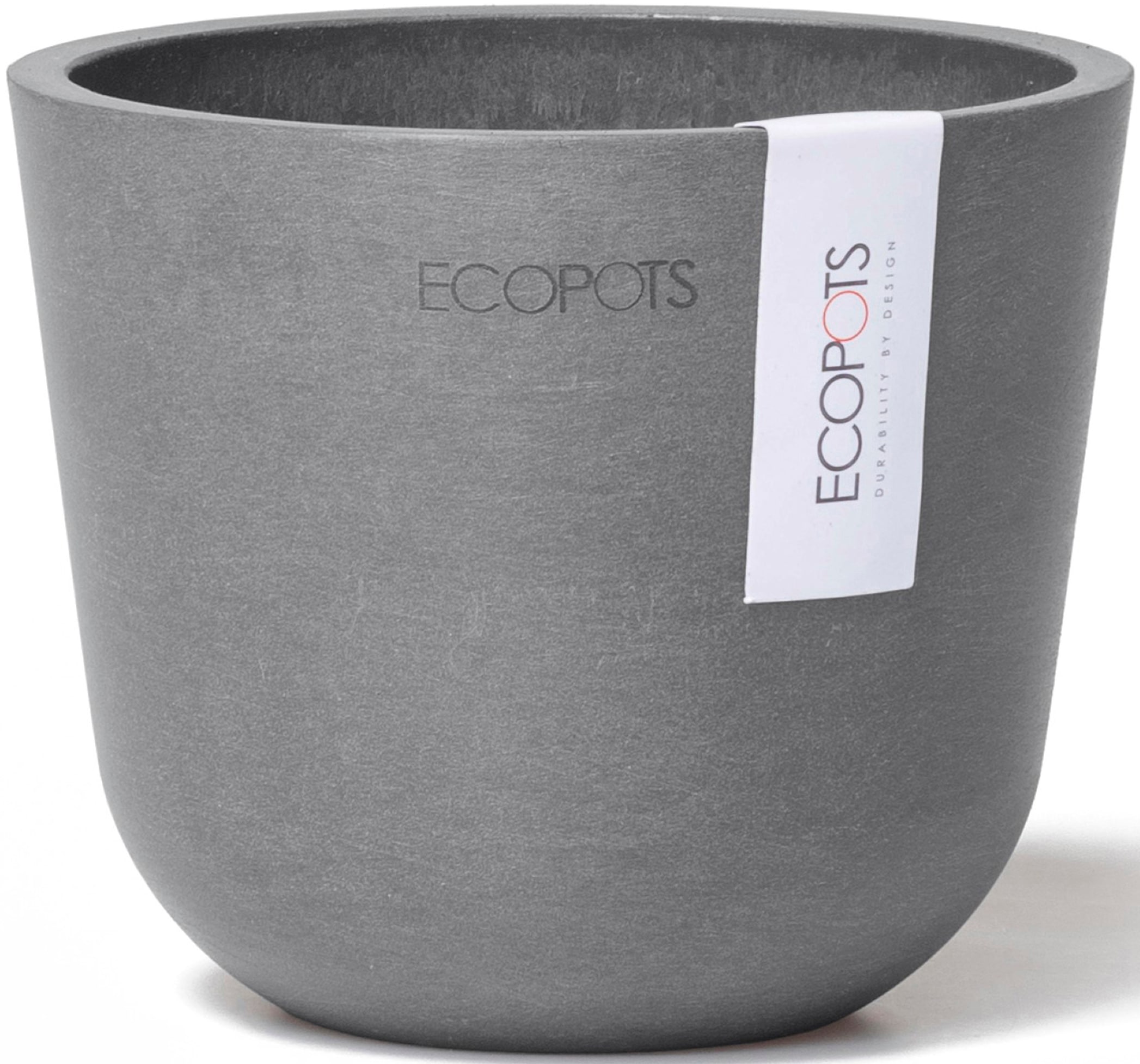 ECOPOTS Blumentopf »Oslo Mini 11,5 Grau«, für den Innenbereich
