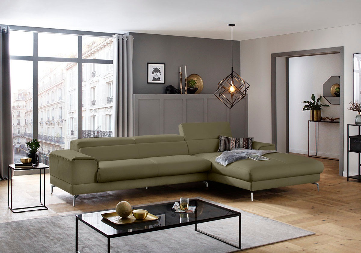 W.SCHILLIG Ecksofa »piedroo, Designsofa mit tollem Sitzkomfort, elegant und günstig online kaufen