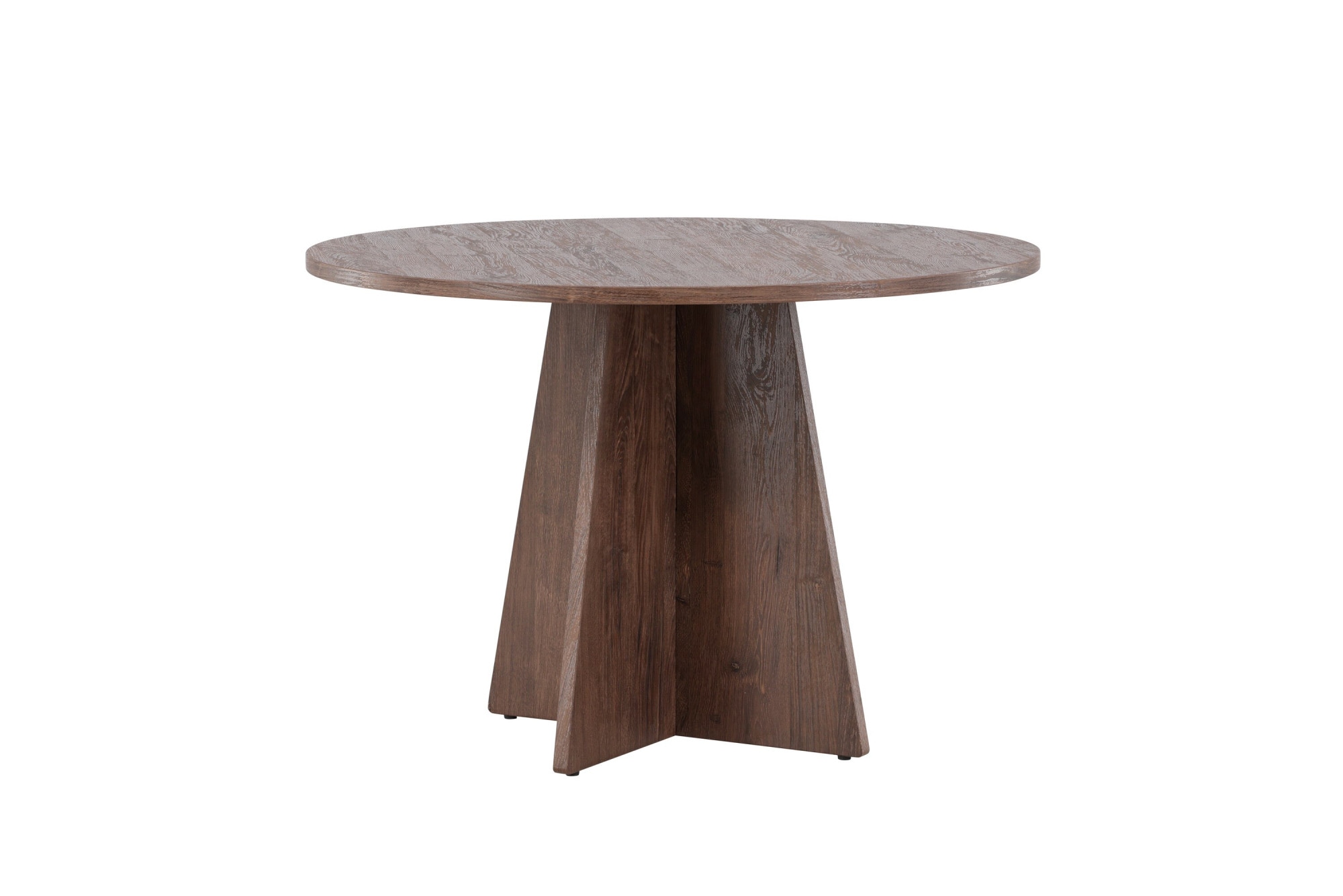Venture Home Esstisch »Bootcut, runder Esstisch, charakterstark, Ø 110 cm« Esszimmertisch, MDF, einheitliche Lackierung, rund, modern, gesellig