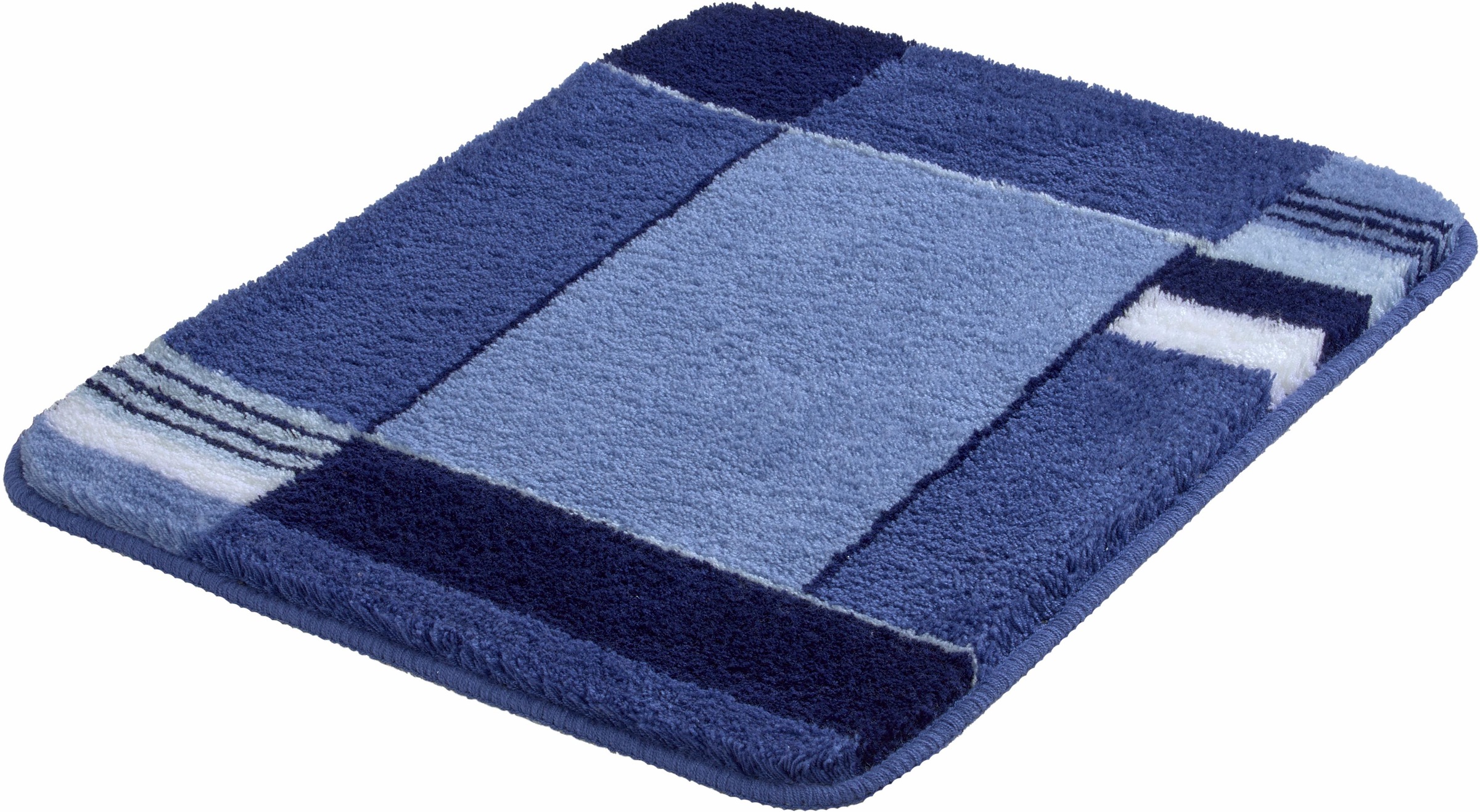Kleine Wolke Badematte »Padova«, rutschhemmend beschichtet, fußbodenheizungsgeeignet, Badteppich, modernes Design, waschbar