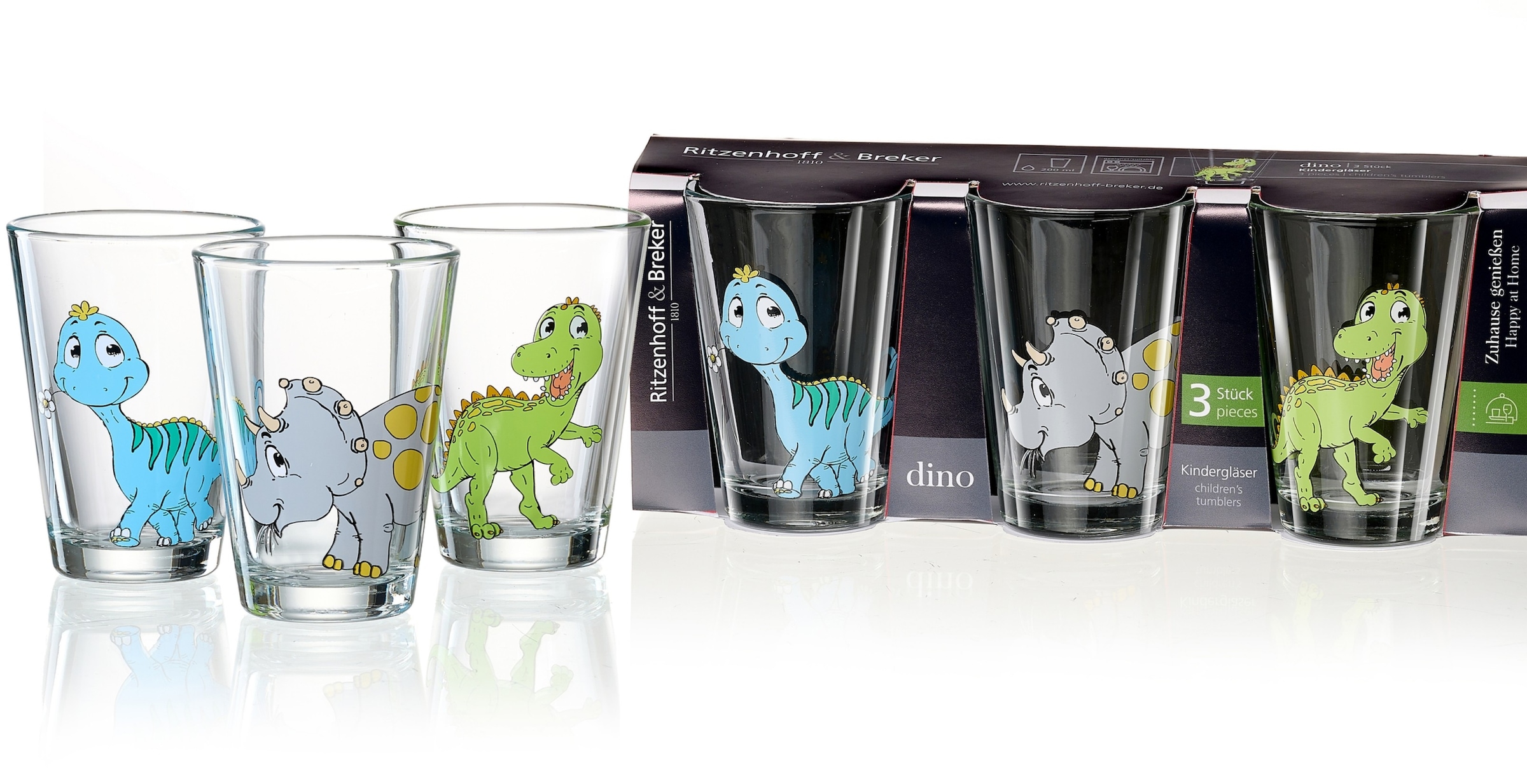 Ritzenhoff & Breker Kinderbecher »Dino« je 200 ml