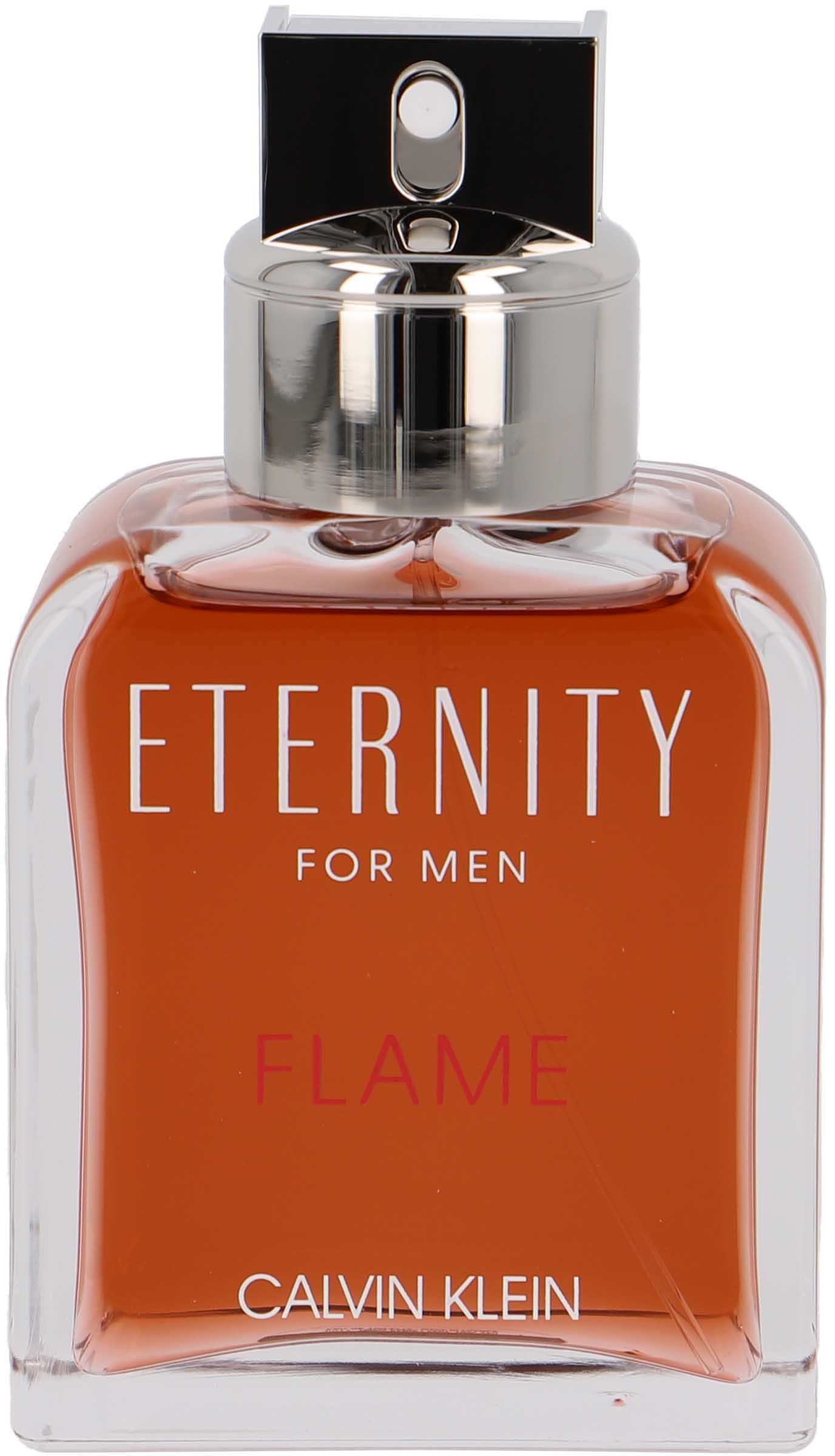 Calvin Klein Eau de Toilette »CALVIN KLEIN Eternity Men Flame«, mit süßlich herben Duft