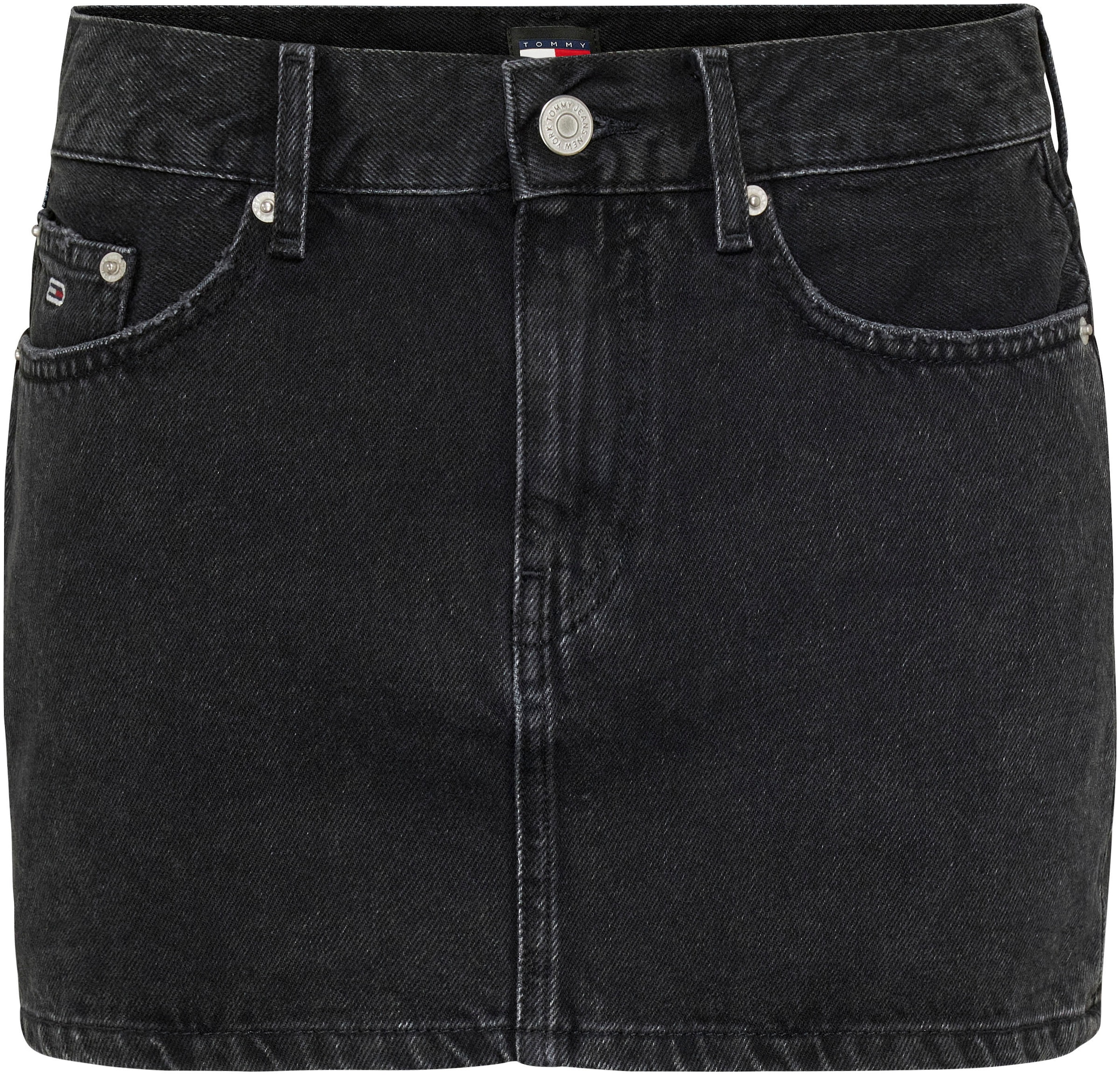 Tommy Jeans Jeansrock »LW MCR MN SKIRT BH0082« Webrock im 5-Pocket-Style