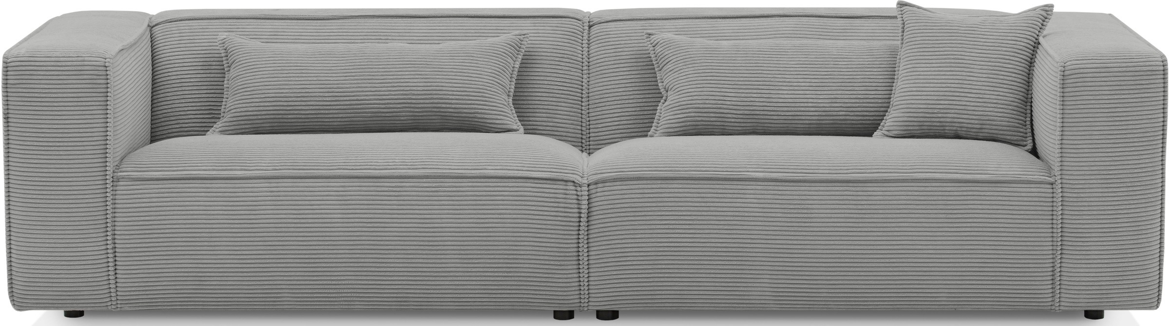 LeGer Home by Lena Gercke 3-Sitzer »PIARA, Couch mit Kedernaht, Sofa in Cor günstig online kaufen