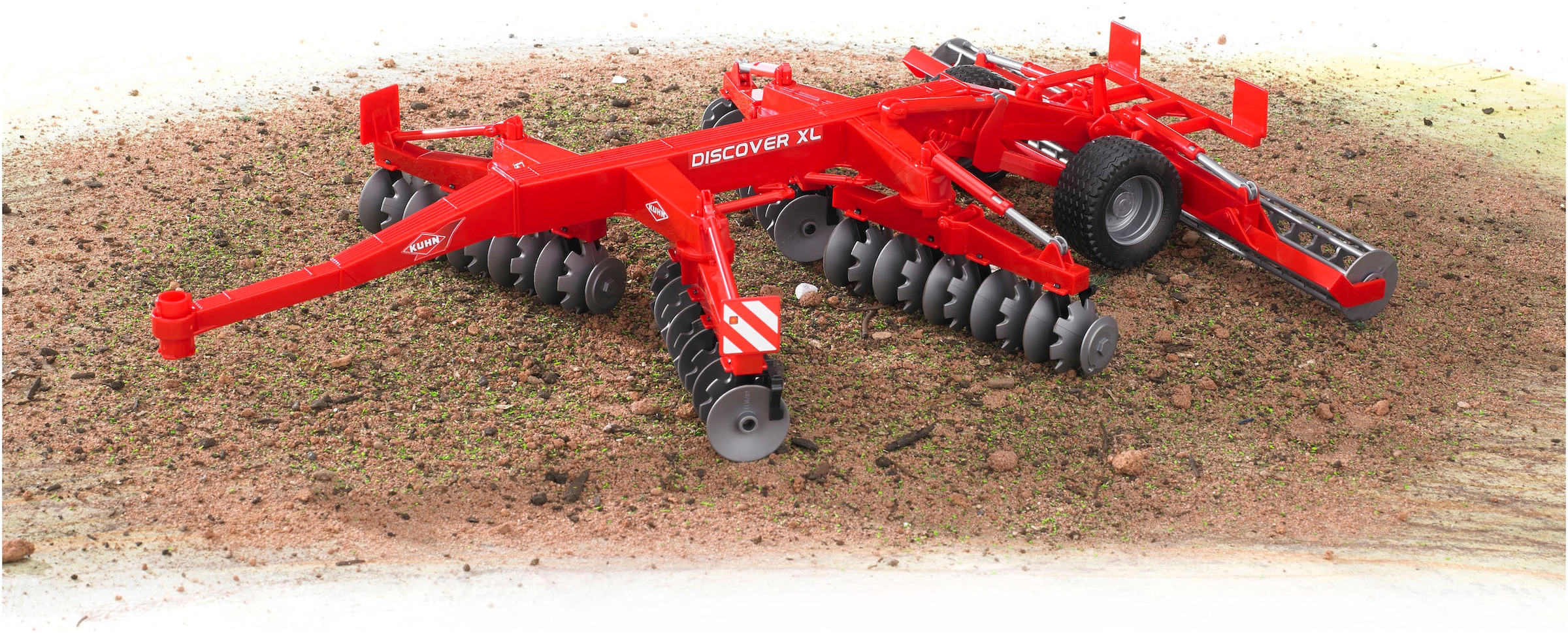 Bruder® Spielfahrzeug-Anhänger »Kuhn discover XL Scheibenegge (02217)«, Made in Europe