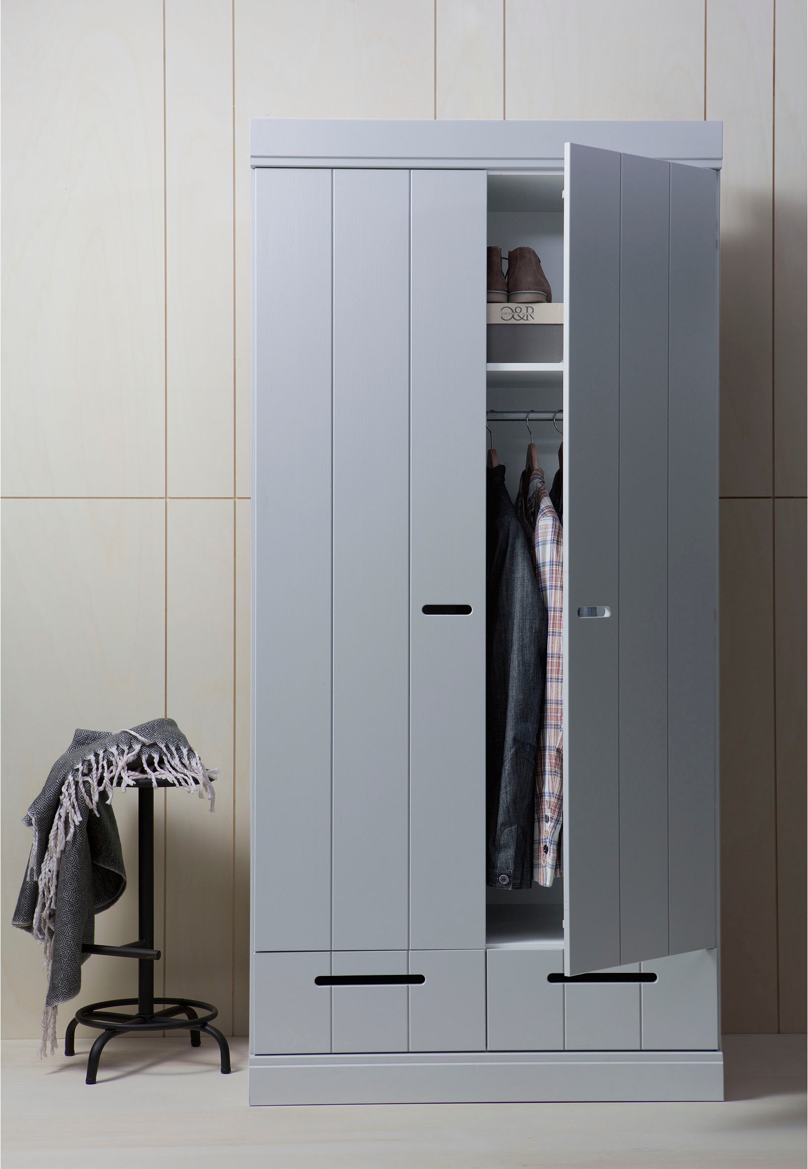 WOOOD Garderobenschrank "Connect", mit Kleiderstange, Breite 94 cm x Höhe 1 günstig online kaufen