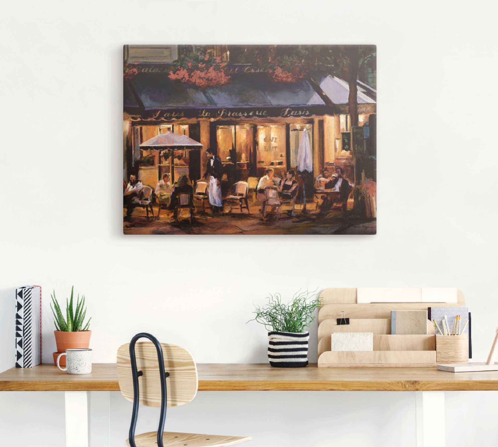 Artland Wandbild "Brauerei", Restaurant & Cafés, (1 St.), als Leinwandbild, günstig online kaufen