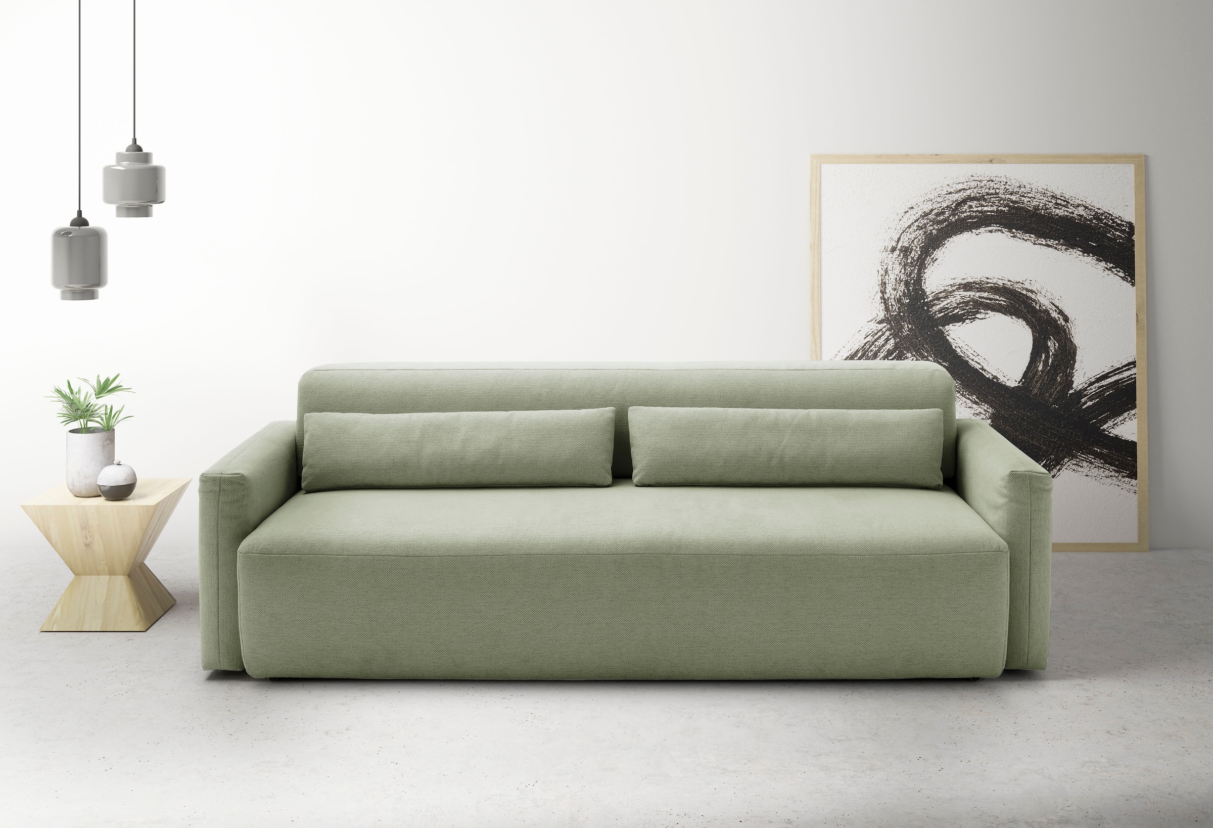 INOSIGN Schlafsofa »Donka Dauerschläfer-geeignet, belastbar bis 270 kg, inc günstig online kaufen
