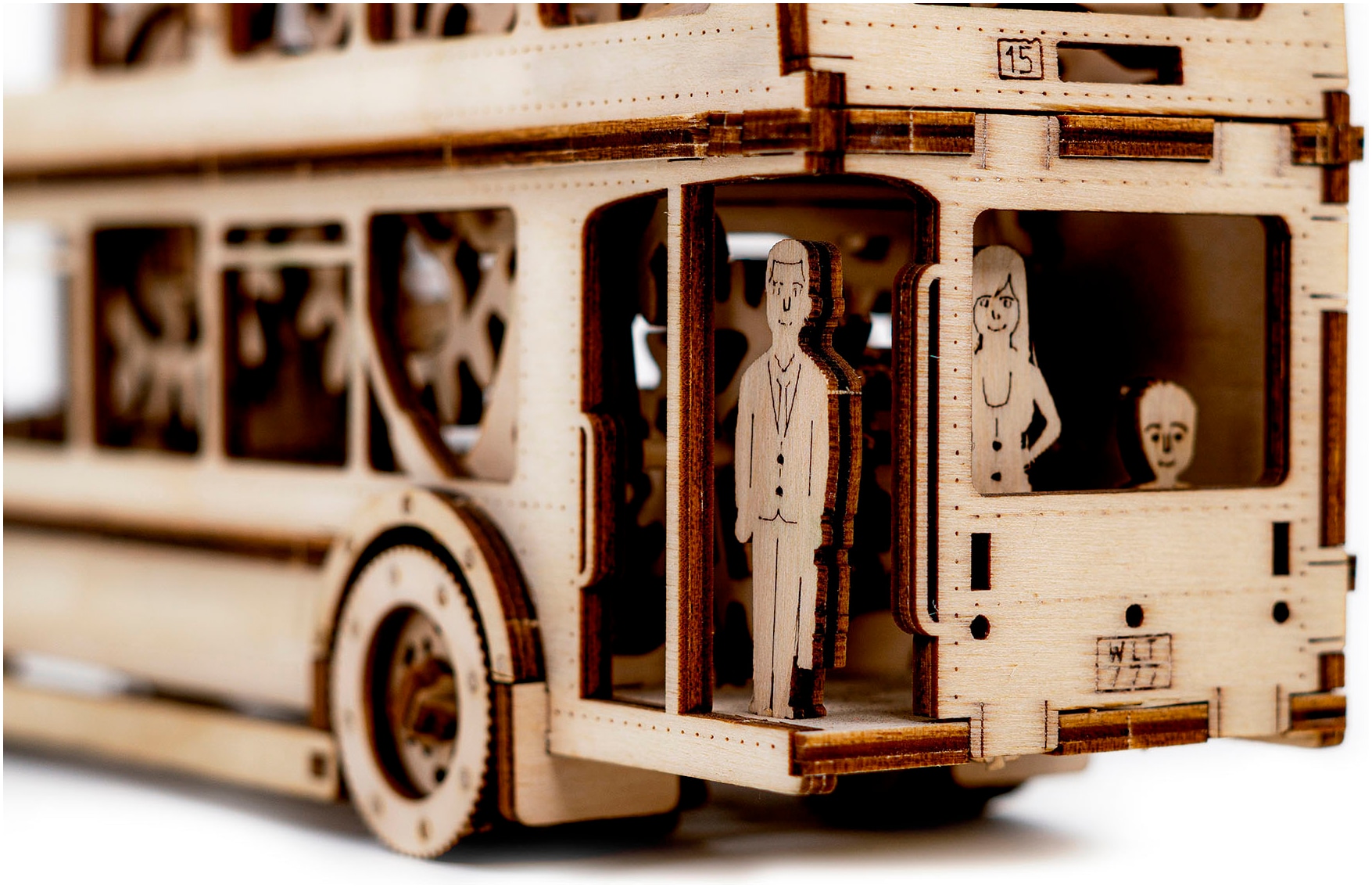 Revell® Modellbausatz »Revell Tiny Adventures, London Bus« 1:40 Made in Europe