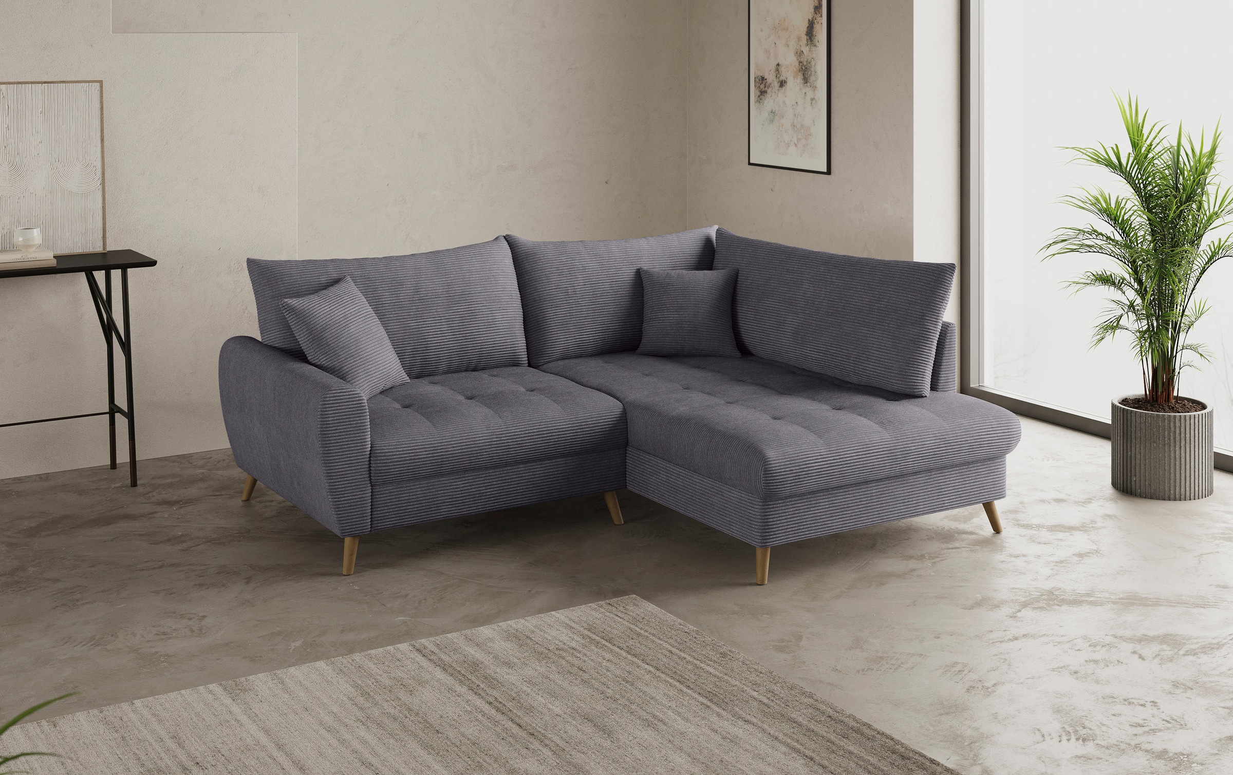 Mr. Couch Ecksofa "Blackburn II, L-Form" Mit Kaltschaumpolsterung bis 140 k günstig online kaufen