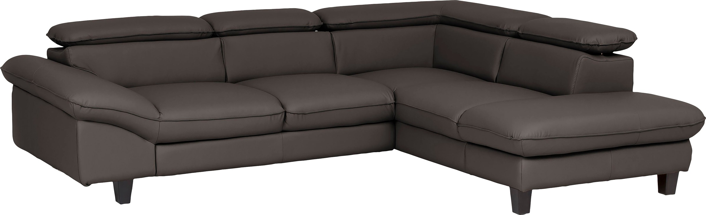 Home affaire Ecksofa »Pilot L-Form«, mit Kopfteilverstellung, wahlweise mit Bettfunktion & Bettkasten