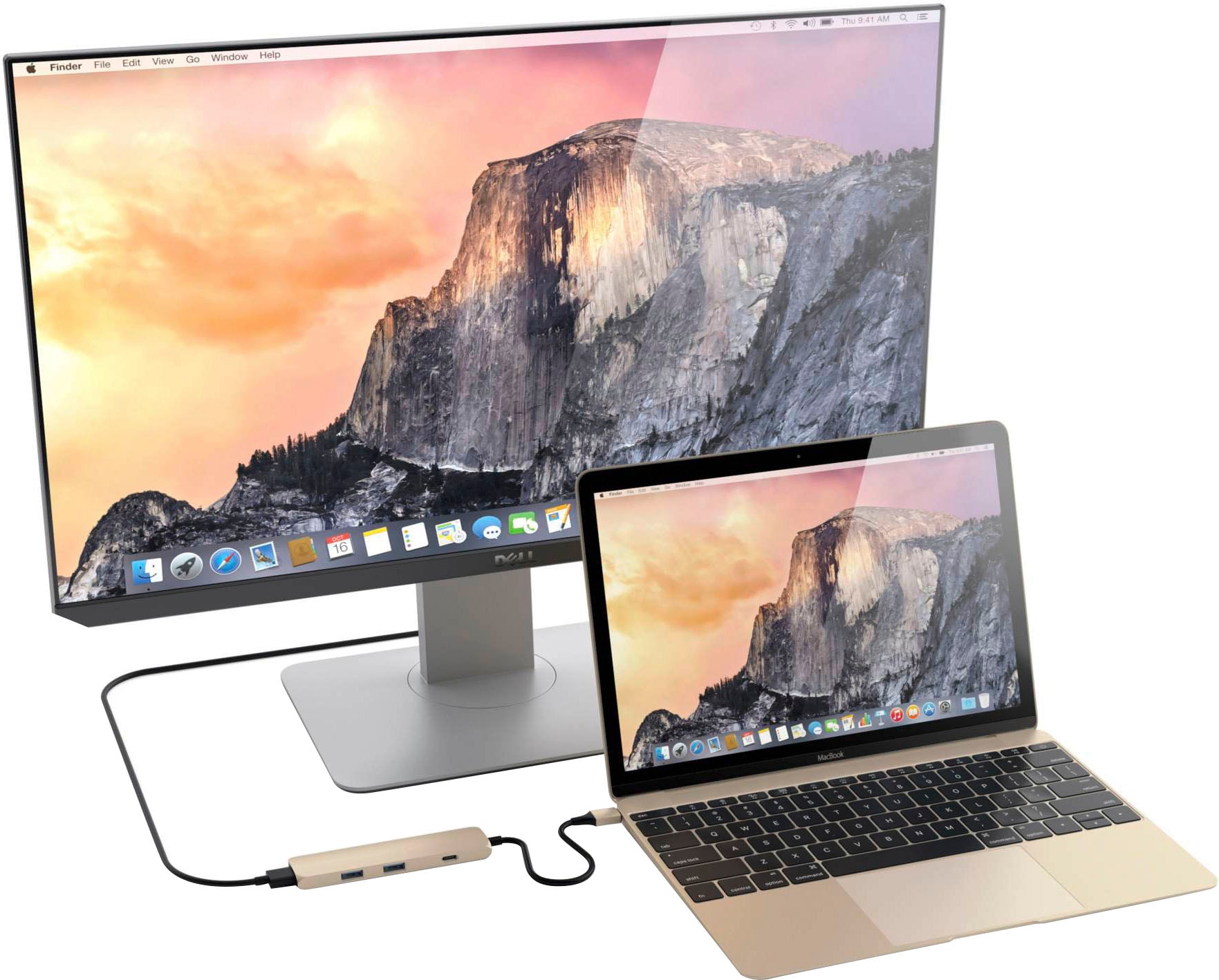 Satechi Adapter »Type-C Slim Multi-Port Adapter 4K«
