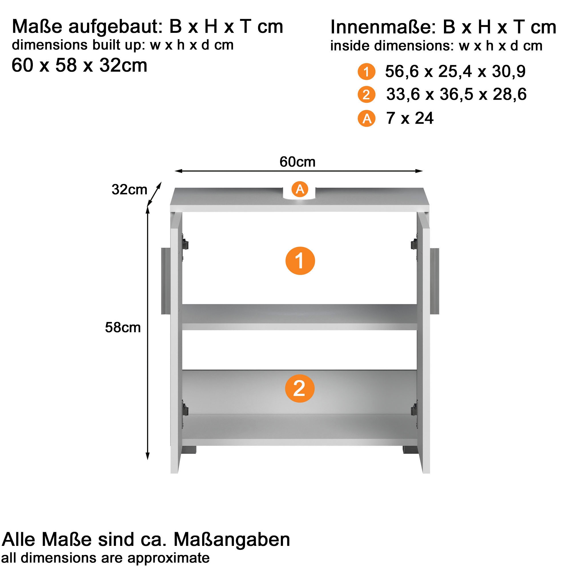welltime Badezimmer-Set »Prag« Set, 3 Stk. tlg.