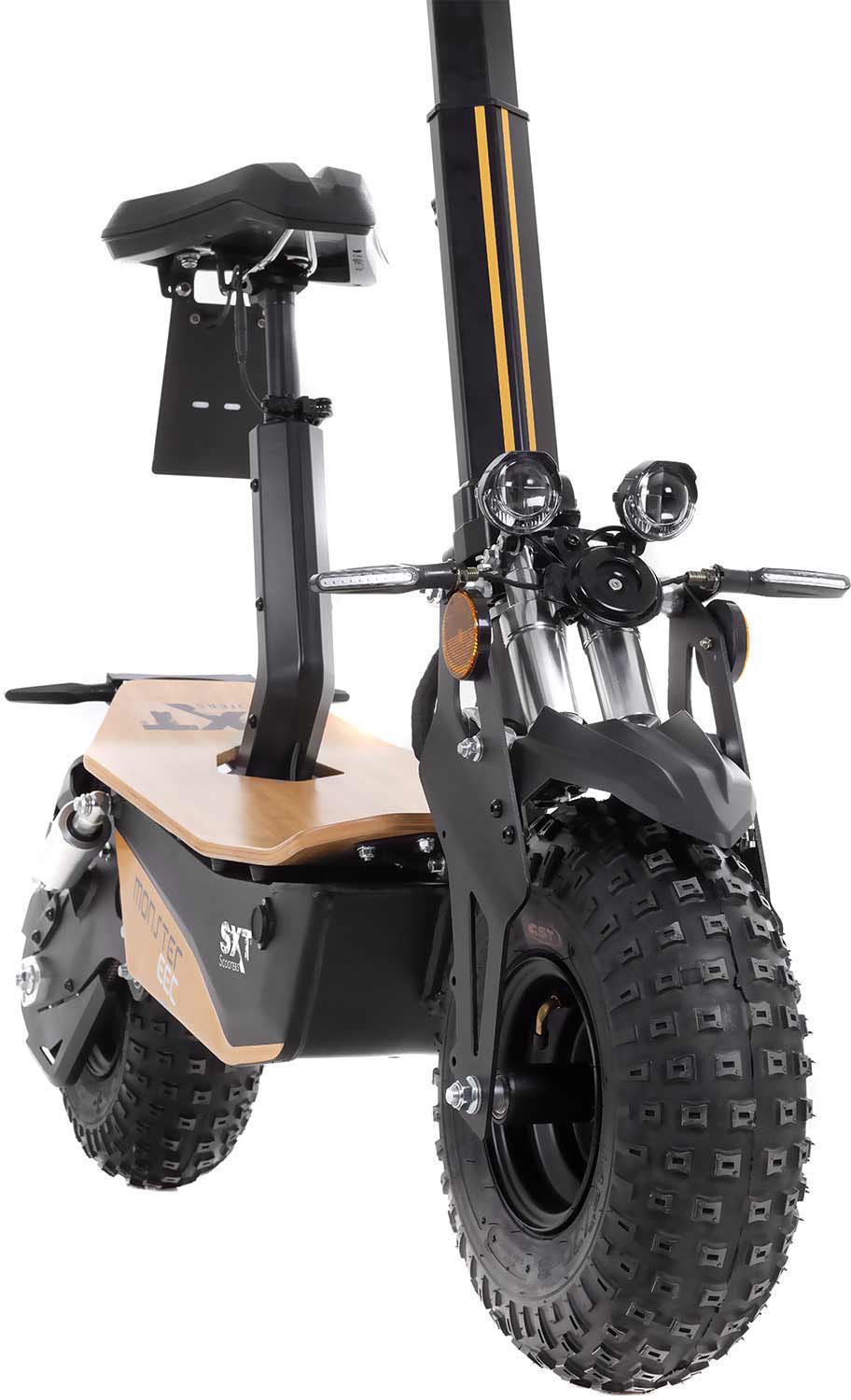 SXT Scooters E-Motorroller »Monster EEC mit Blei Akku«, bis zu 30 km Reichweite, mit Straßenzulassung
