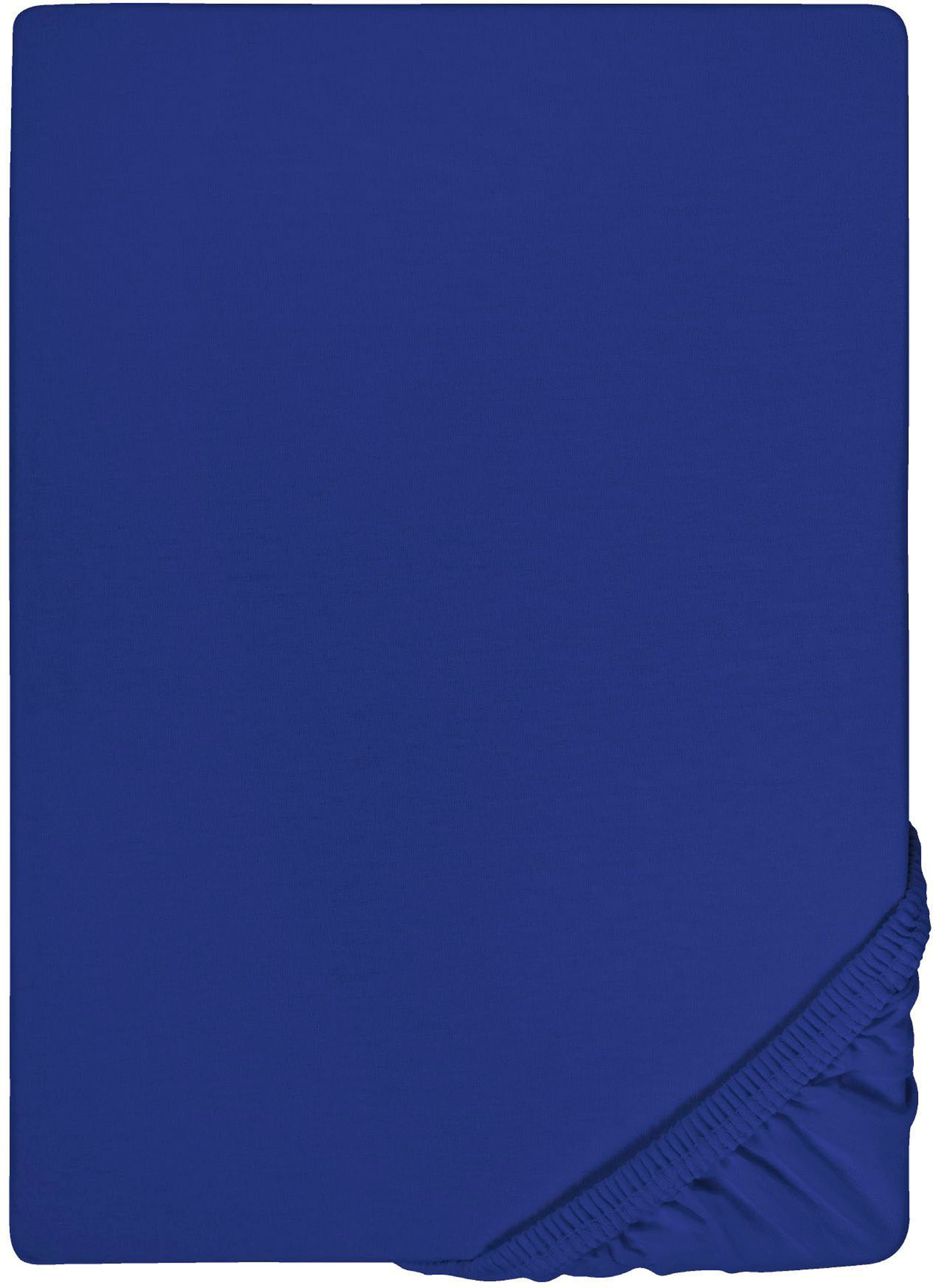 Biberna Spannbettlaken »Marc in Gr. 90x200, 140x200 oder 180x200 cm«, (1 St.), aus Baumwolle, für Matratzen bis 22 cm Höhe, Bettlaken, Spannbetttuch