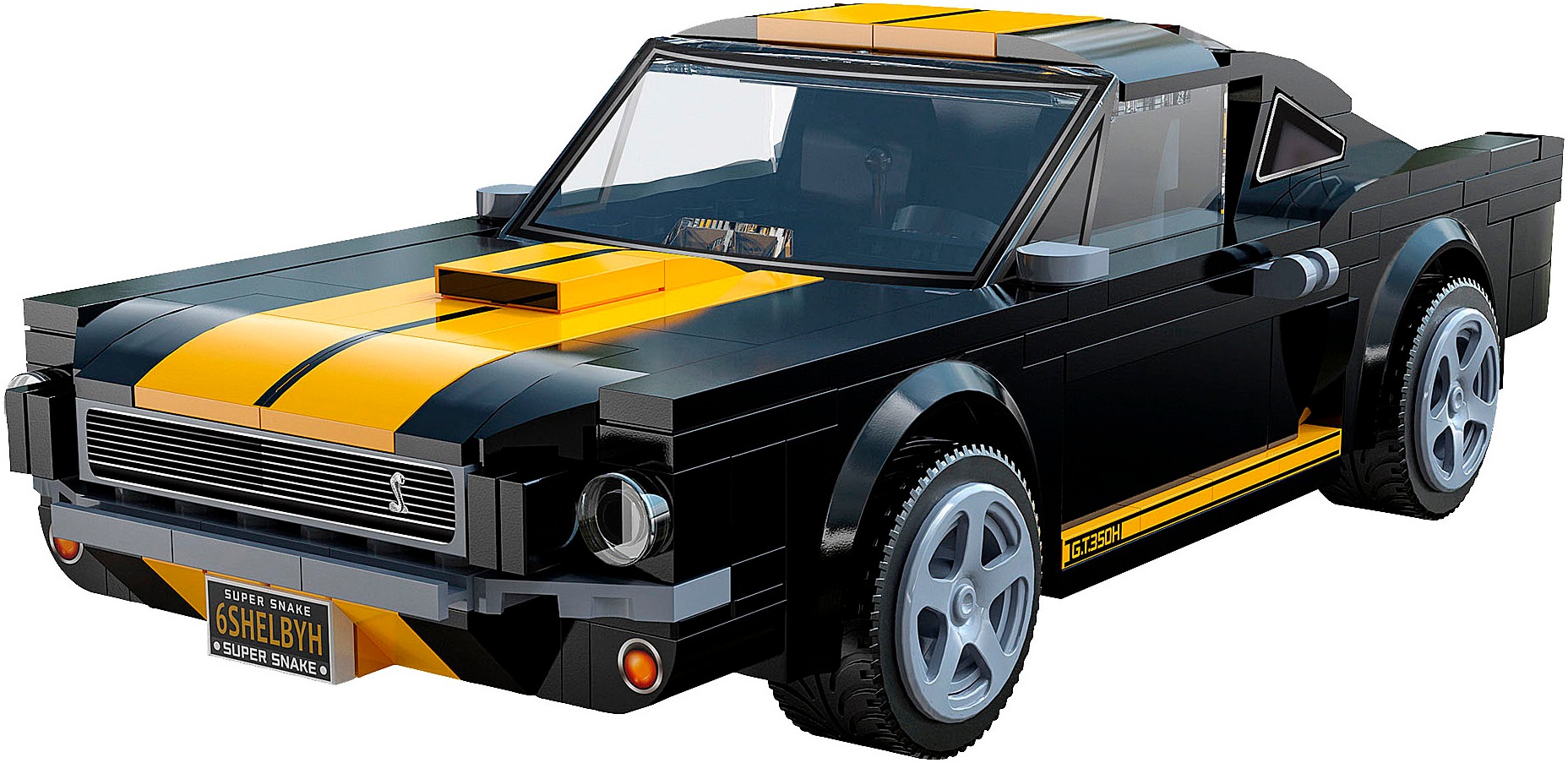 Jamara RC-Auto »CaDA, Bricks Shelby GT350 H schwarz 2,4GHz« Maßstab 1:20