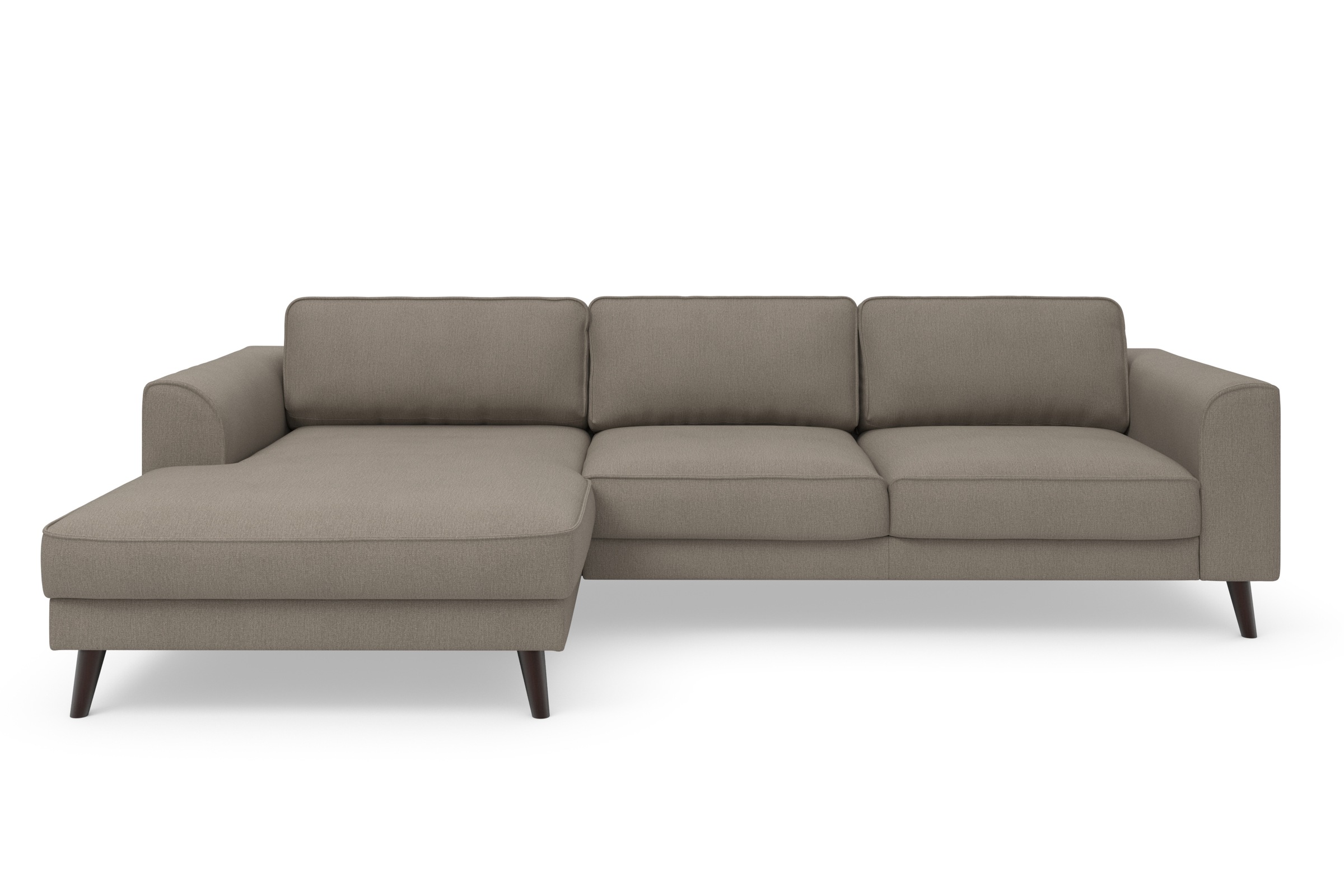 TRENDMANUFAKTUR Ecksofa »Lumber Jack, elegantes Designsofa, zeitlos modern, günstig online kaufen
