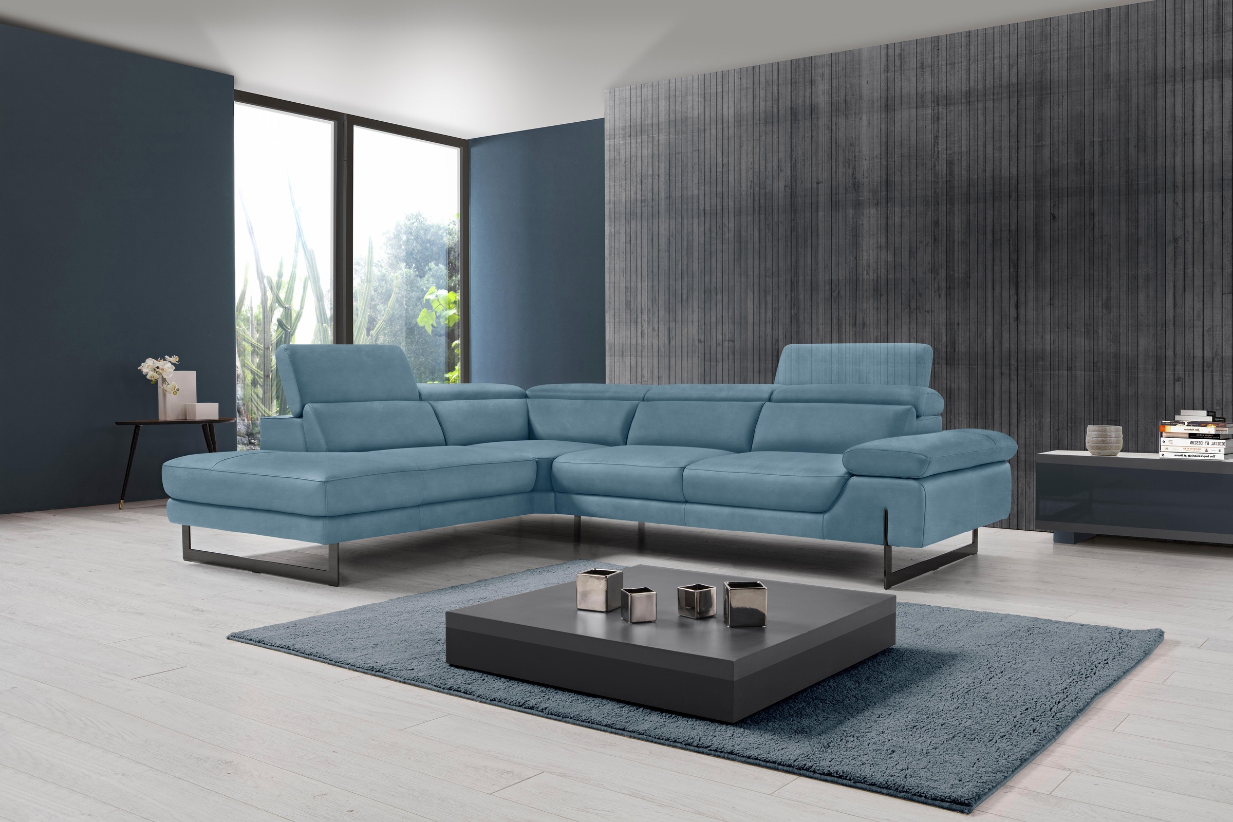 Egoitaliano Ecksofa »Queenie, extravagantes Sofa mit erstklassigem Sitzkomf günstig online kaufen