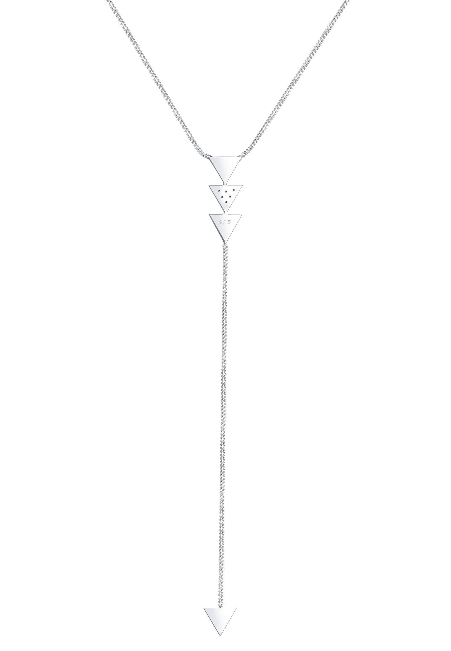 Dreieck im »Y-Kette Online-Shop Elli bestellen Collierkettchen 925 Kristalle Silber«