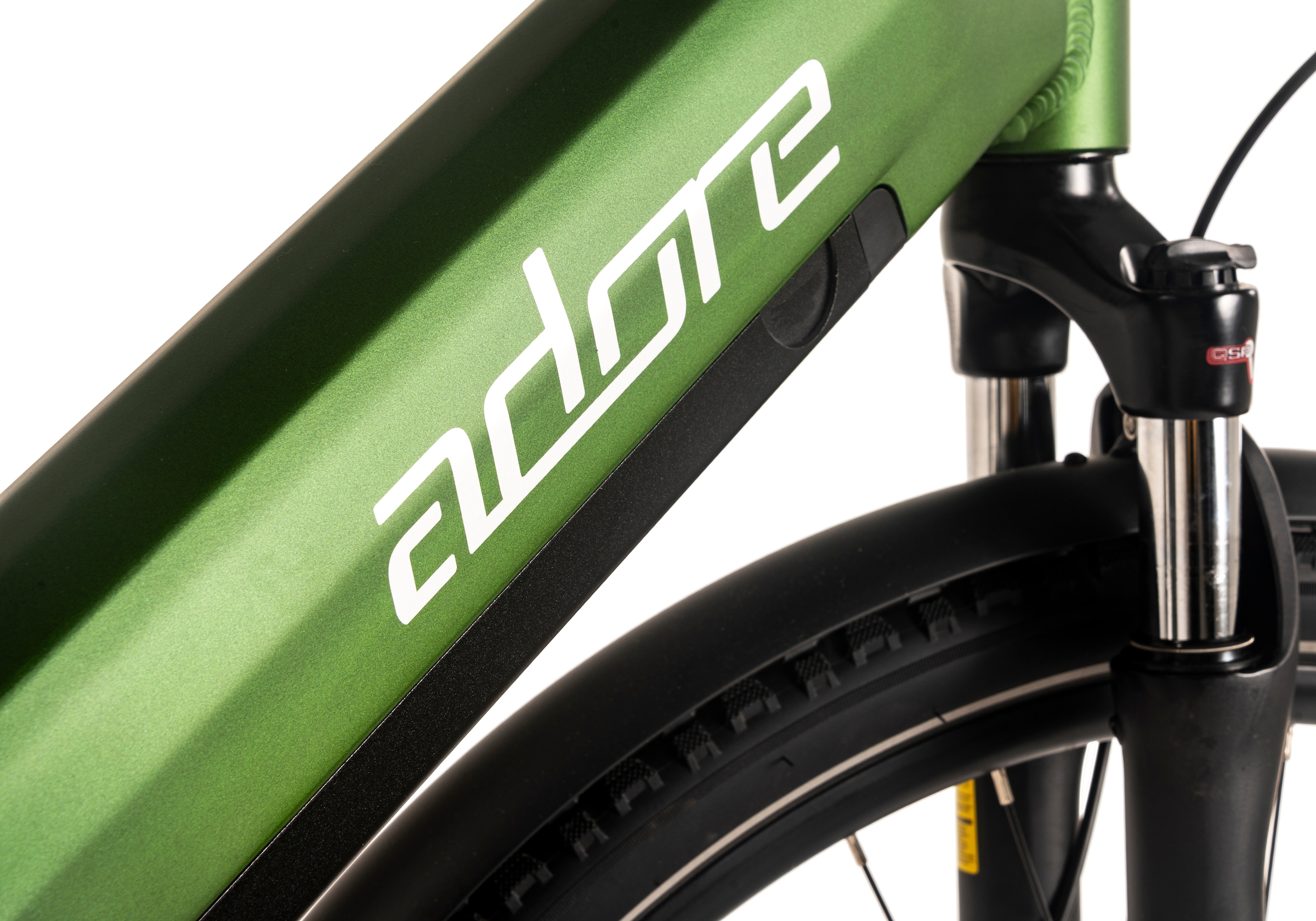 Adore E-Bike »28" Alu Trekking E-Bike ATX-670 Mittelmotor 60NM / 15Ah Grün matt«, 9 Gang, Shimano, Cues, Mittelmotor 250 W