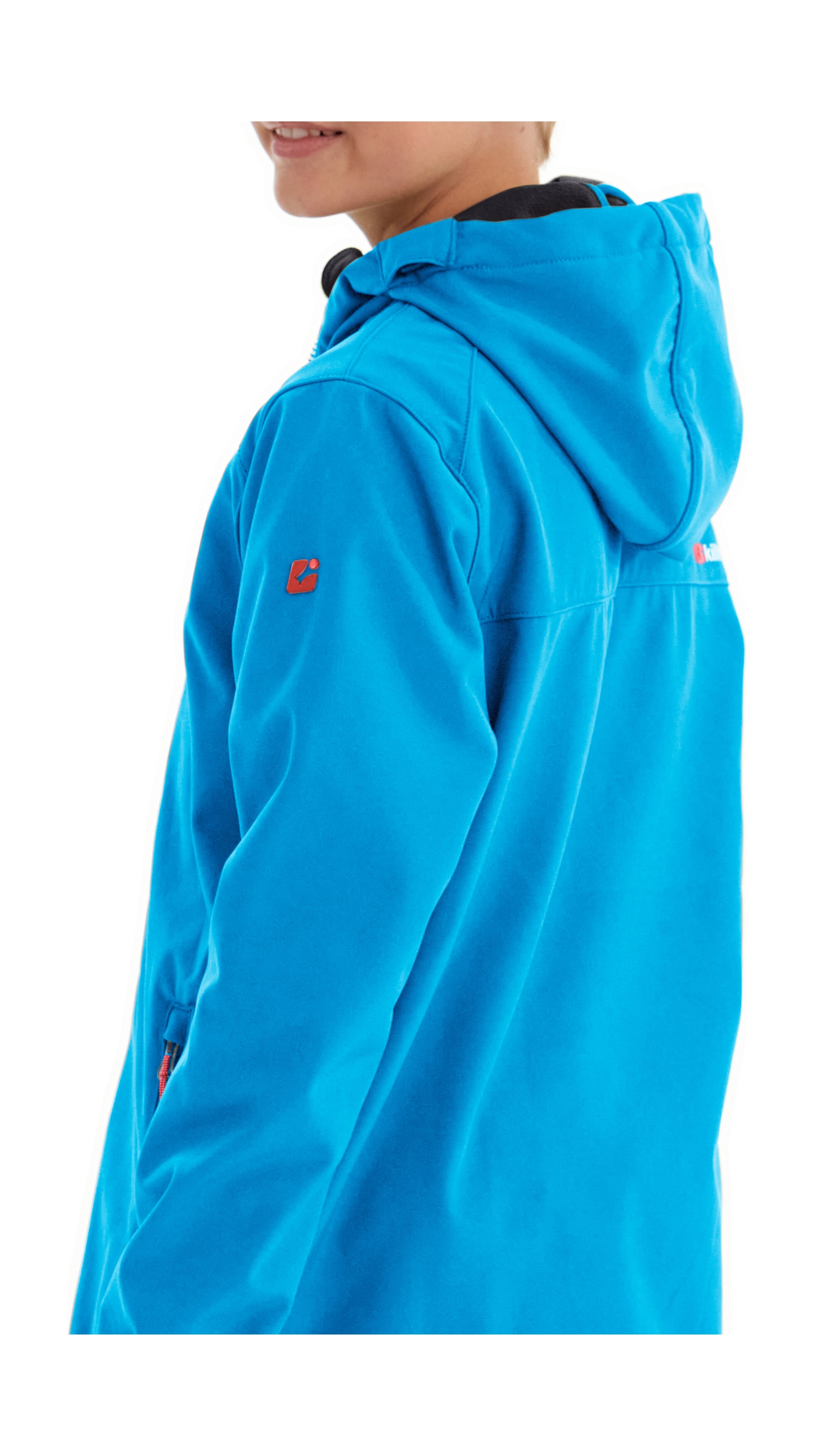 Killtec Softshelljacke »Boys Softshelljacke« Wasserabweisende Softshelljacke mit Kapuze, Fleece