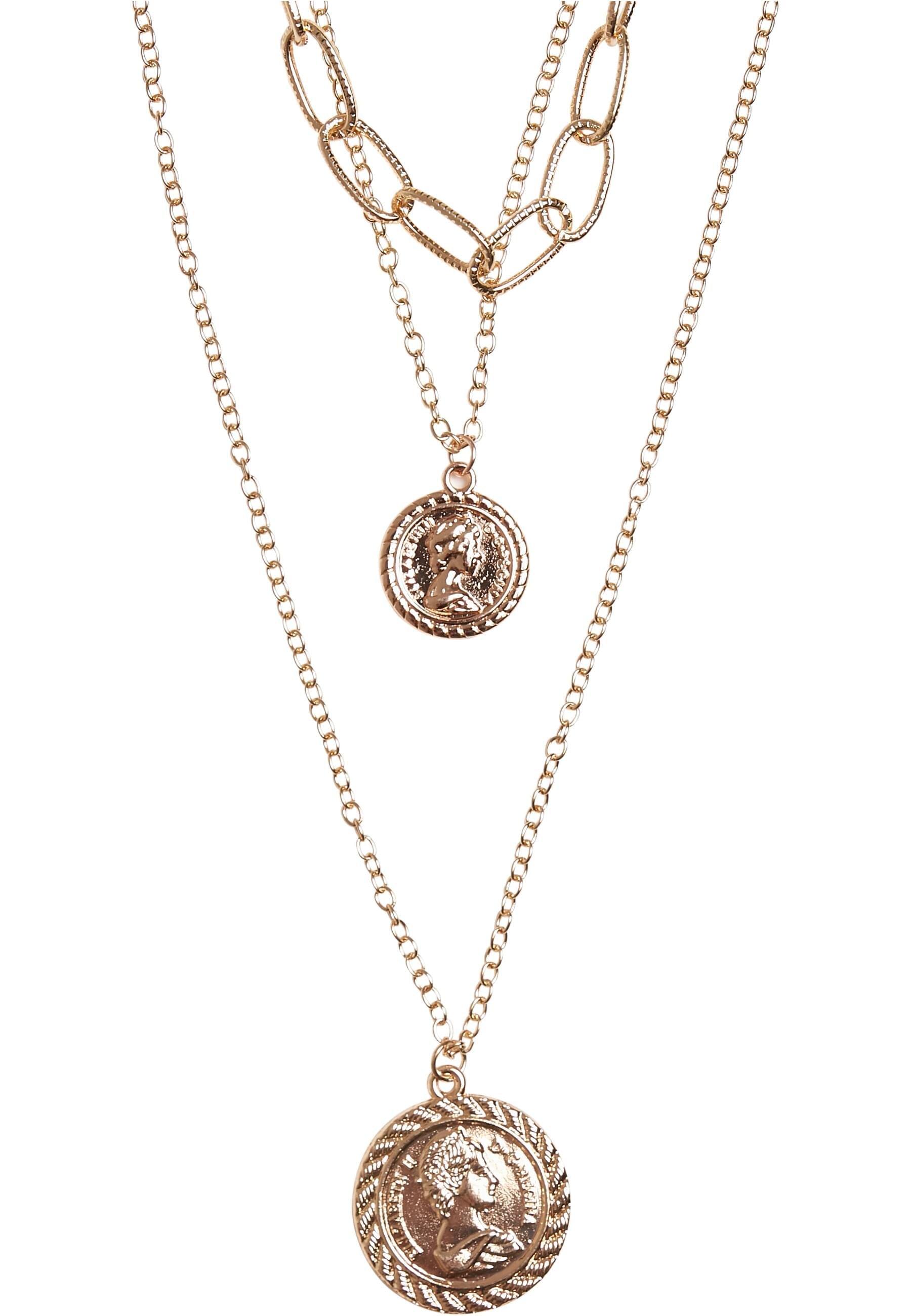 URBAN CLASSICS Edelstahlkette »Urban Classics Unisex Patricia Layering Necklace«