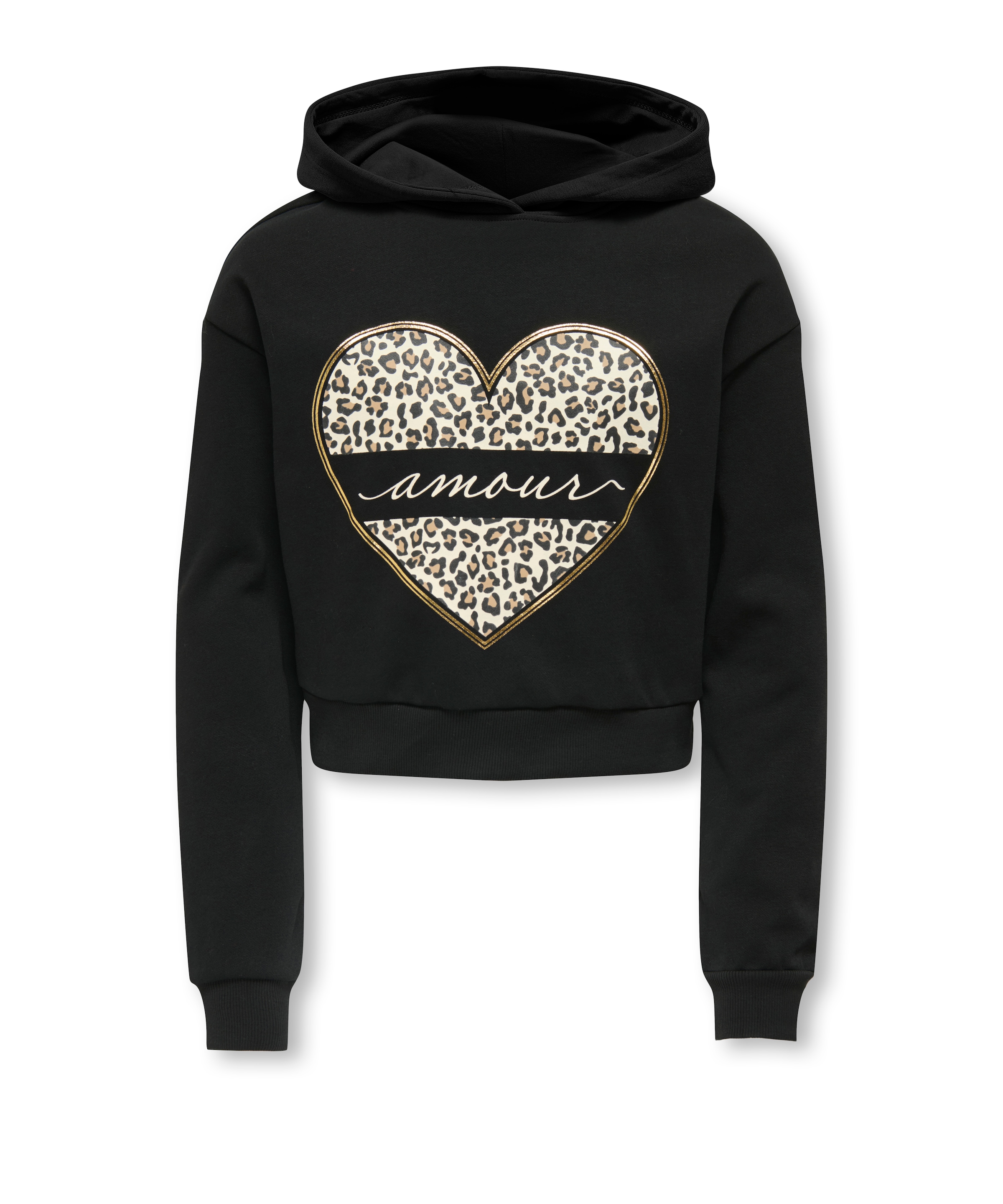 KIDS ONLY Kapuzensweatshirt »KOGCOOPER LIFE HEART LS HOODIE SWT NOOS«
