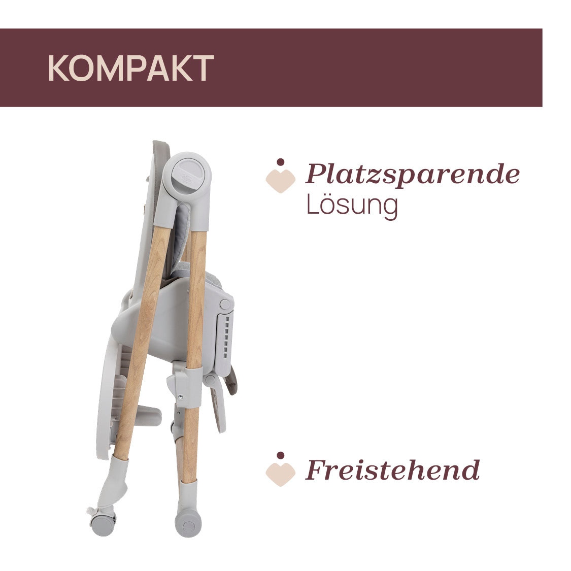 Chicco Hochstuhl »Polly Armonia Scandinavia«, mit Essbrett