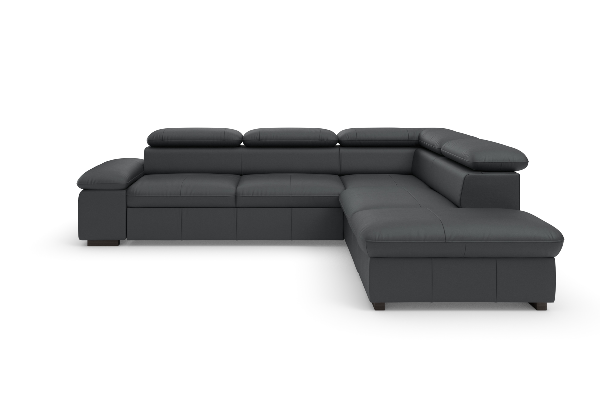 Home affaire Ecksofa »Alberto L-Form«, mit Kopfteilverstellung, wahlweise mit Bettfunktion