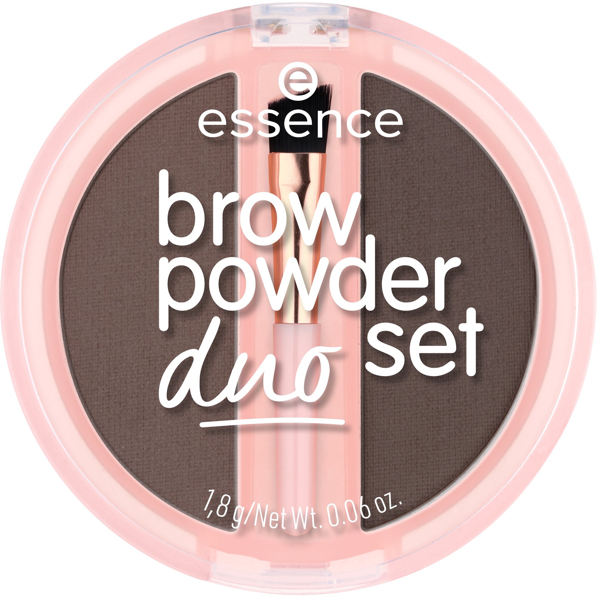 Essence Augenbrauen-Puder »brow powder duo set«, (Set, 3 tlg.)
