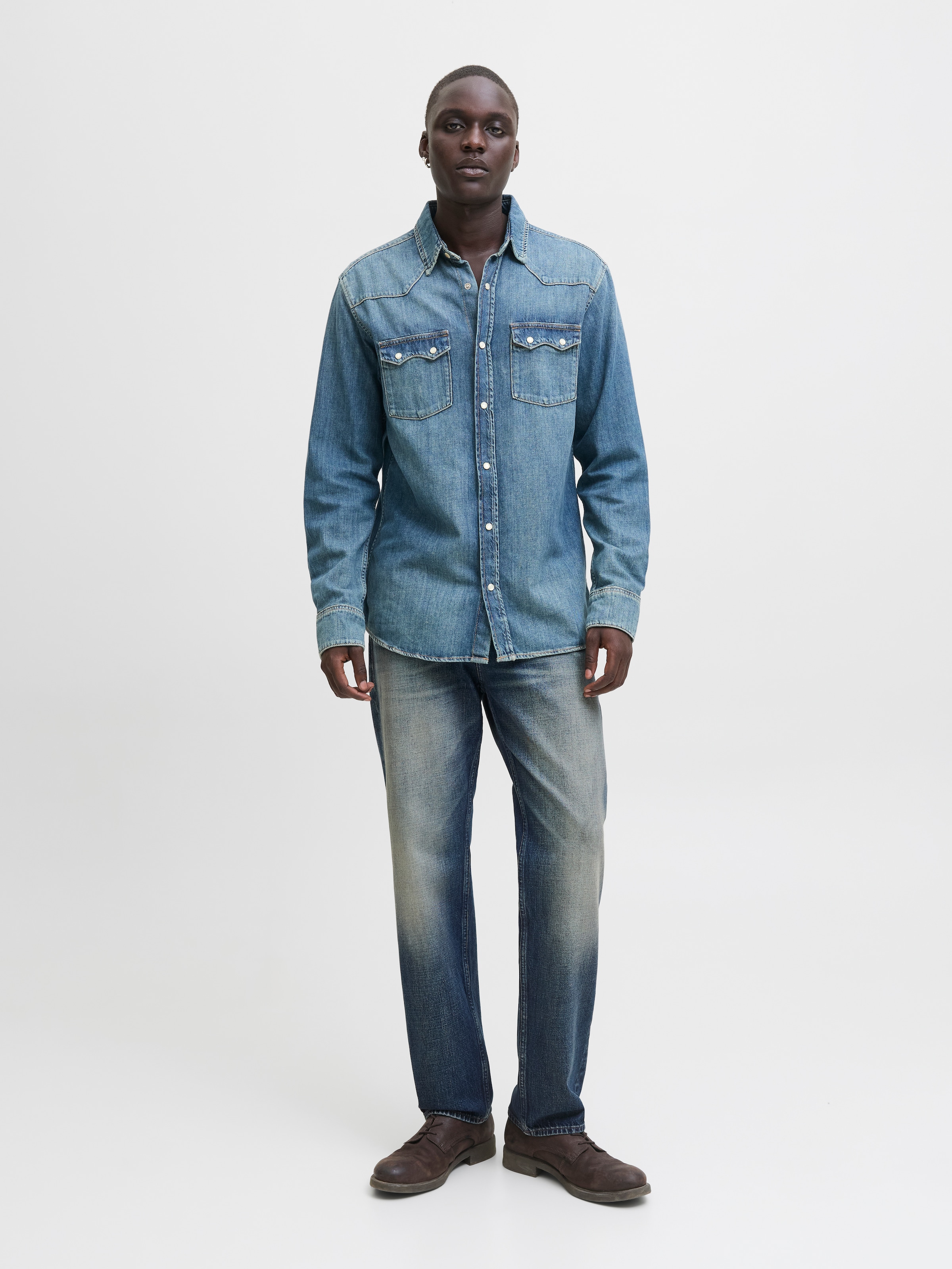 Jack & Jones Loose-fit-Jeans »JJICHRIS JJORIGINAL SBD 921 SN«
