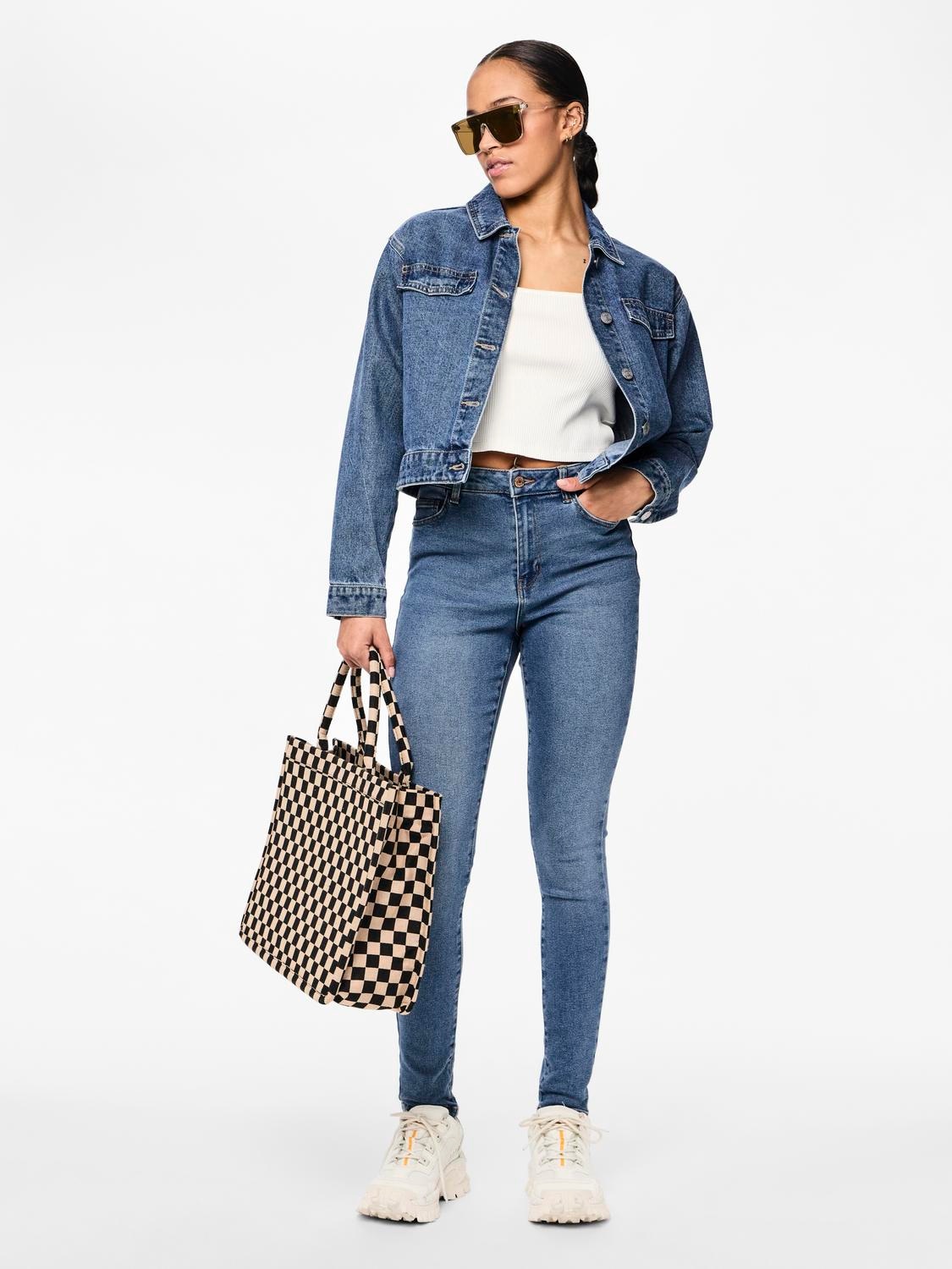 pieces Skinny-fit-Jeans »PCDANA HW SKINNY JEANS MB402 NOOS«