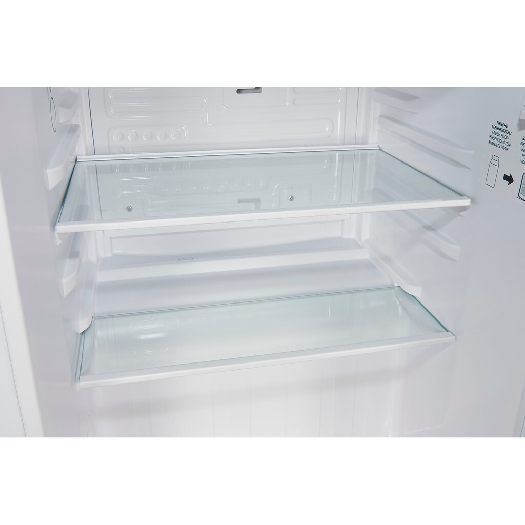 exquisit Kühlschrank »KB60-V-090E«, KB60-V-090E weiss, 62 cm hoch, 45 cm breit