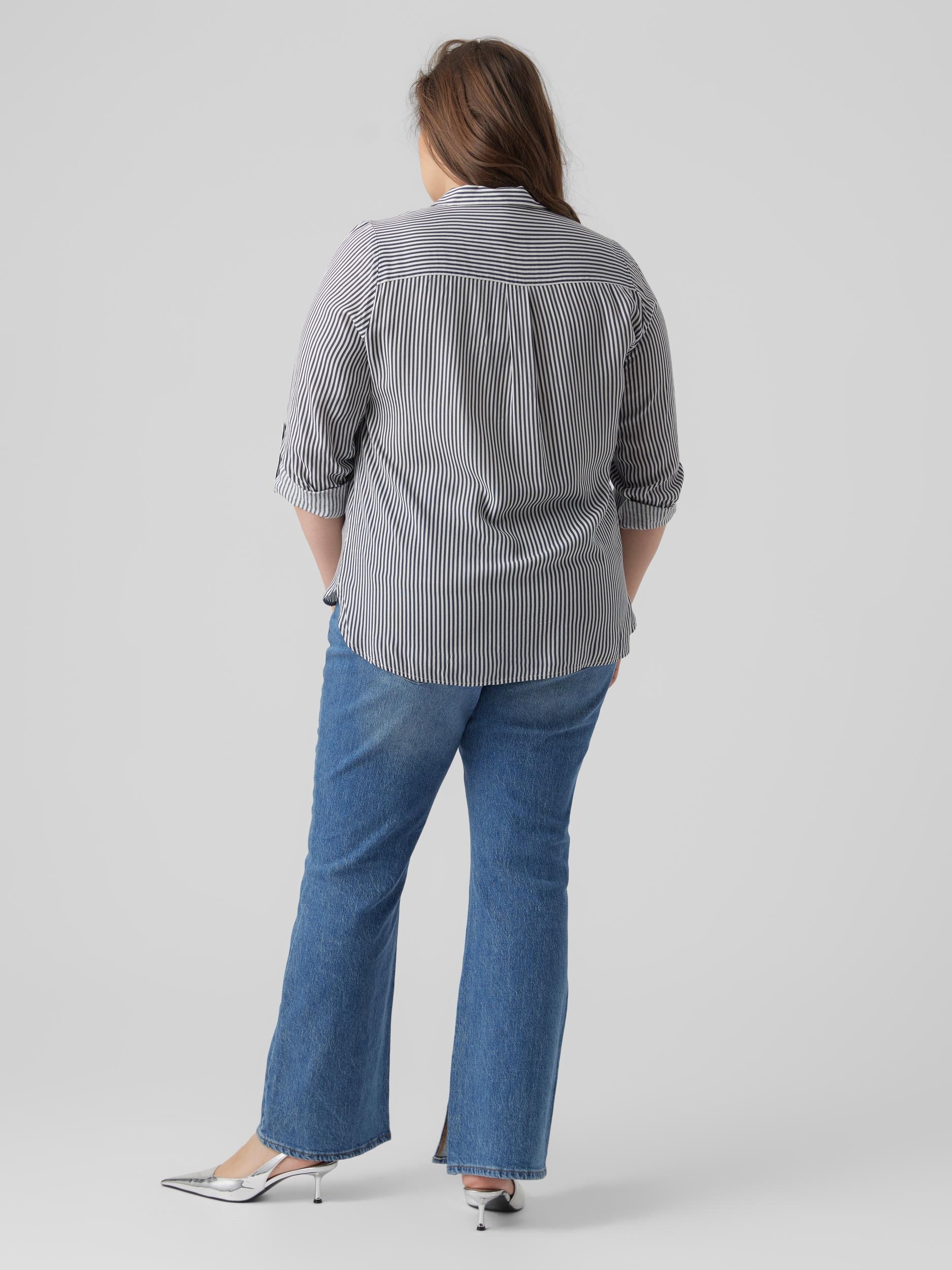 Vero Moda Curve Hemdbluse »VMBUMPY L/S SHIRT NEW CURVE GA NOOS«
