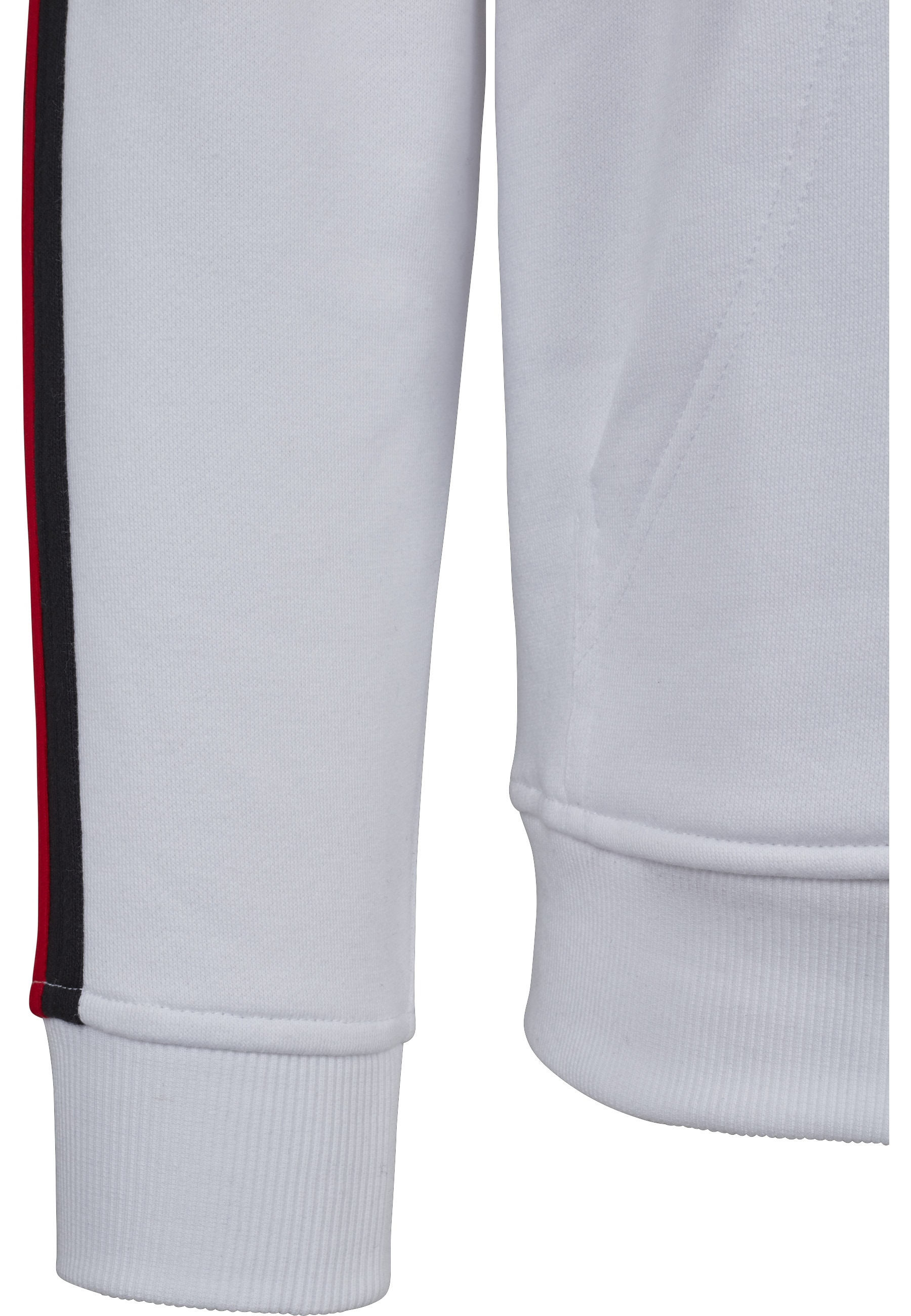 URBAN CLASSICS Kapuzenpullover »Urban Classics Herren Stripe Shoulder Hoody« 1 Stk.