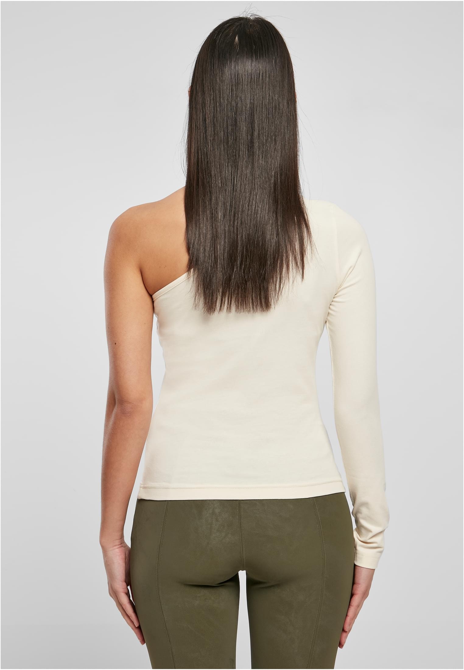 URBAN CLASSICS bestellen »Damen Langarmshirt Ladies (1 Asymmetric Longsleeve«, tlg.)