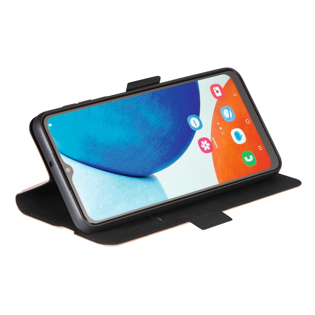 Hama Smartphone-Hülle »Booklet für Samsung Galaxy A14, Samsung Galaxy A14 5G, Farbe rosa«, Mit Standfunktion und Einsteckfach