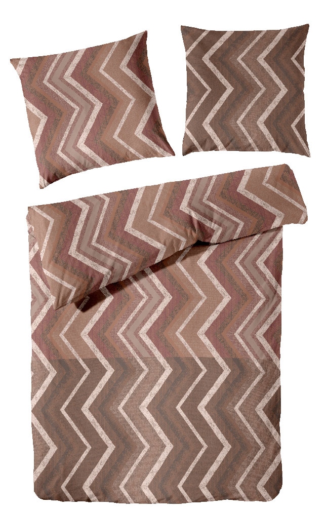 Primera Bettwäsche »Mako-Satin -Bettwäsche Jacquard« 2 Stk. tlg. mit klassi günstig online kaufen