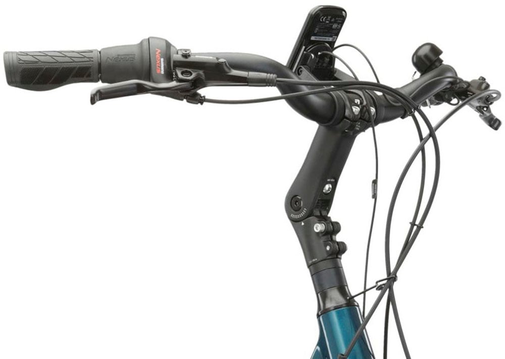 Kross E-Bike »E-Citybike Sentio Hybrid 5.0 28 Zoll blau«, 7 Gang, Shimano, NEXUS, Mittelmotor 250 W, Pedelec, Elektrofahrrad für Damen und Herren
