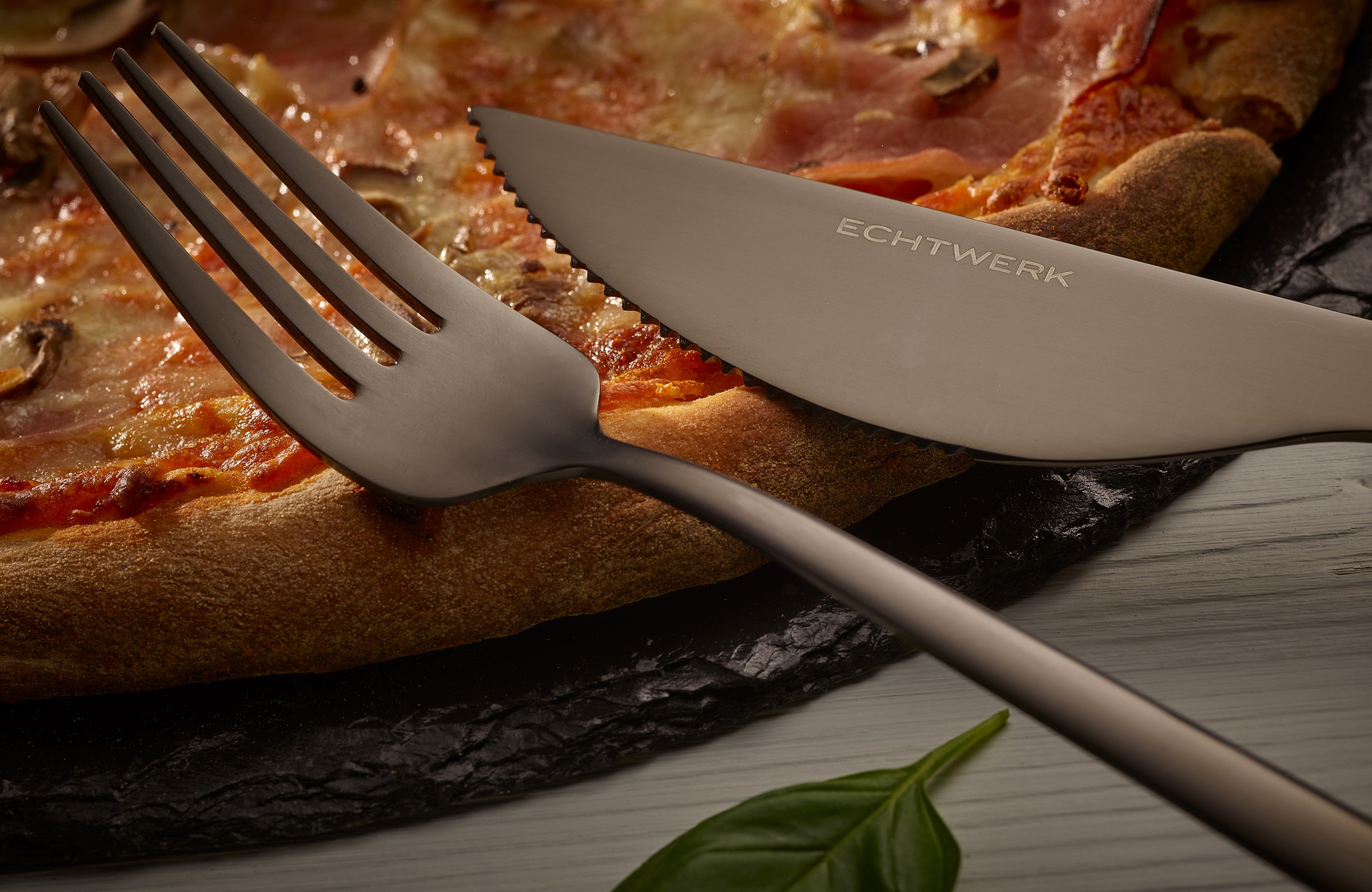 ECHTWERK Besteck-Set »Angelini«, (Set, 4 tlg.), für Pizza, Quiche, Flammkuchen