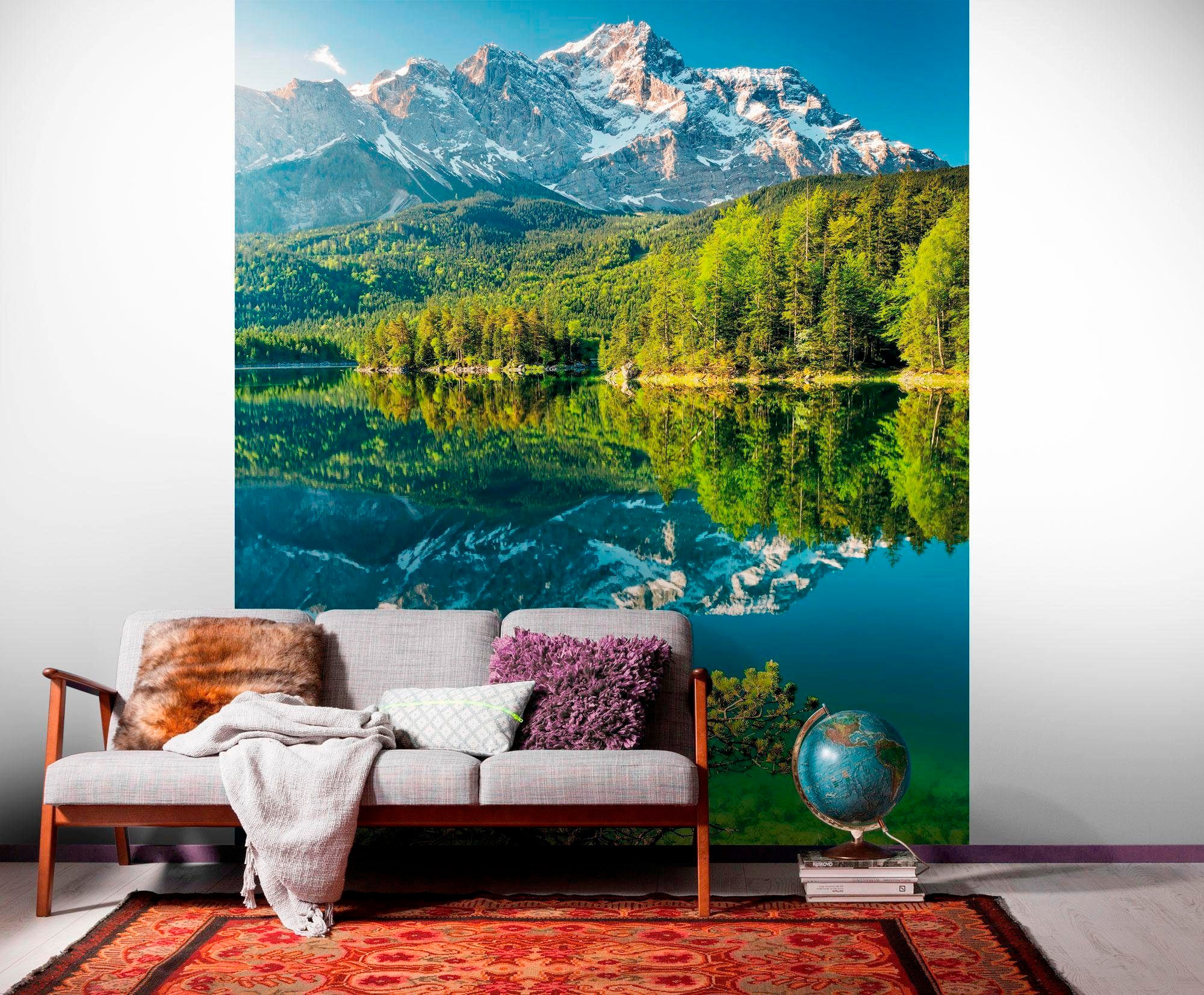 Komar Vliestapete »Digitaldruck Vlies - Beautiful Germany - Größe 200 x 250 cm«, bedruckt, Wohnzimmer, Schlafzimmer